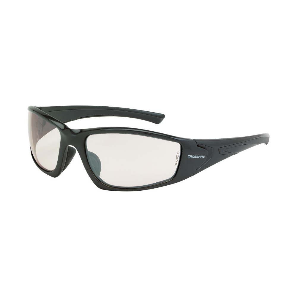 RPG Premium Safety Eyewear - Shiny Pearl Gray Frame - Indoor/Outdoor Lens