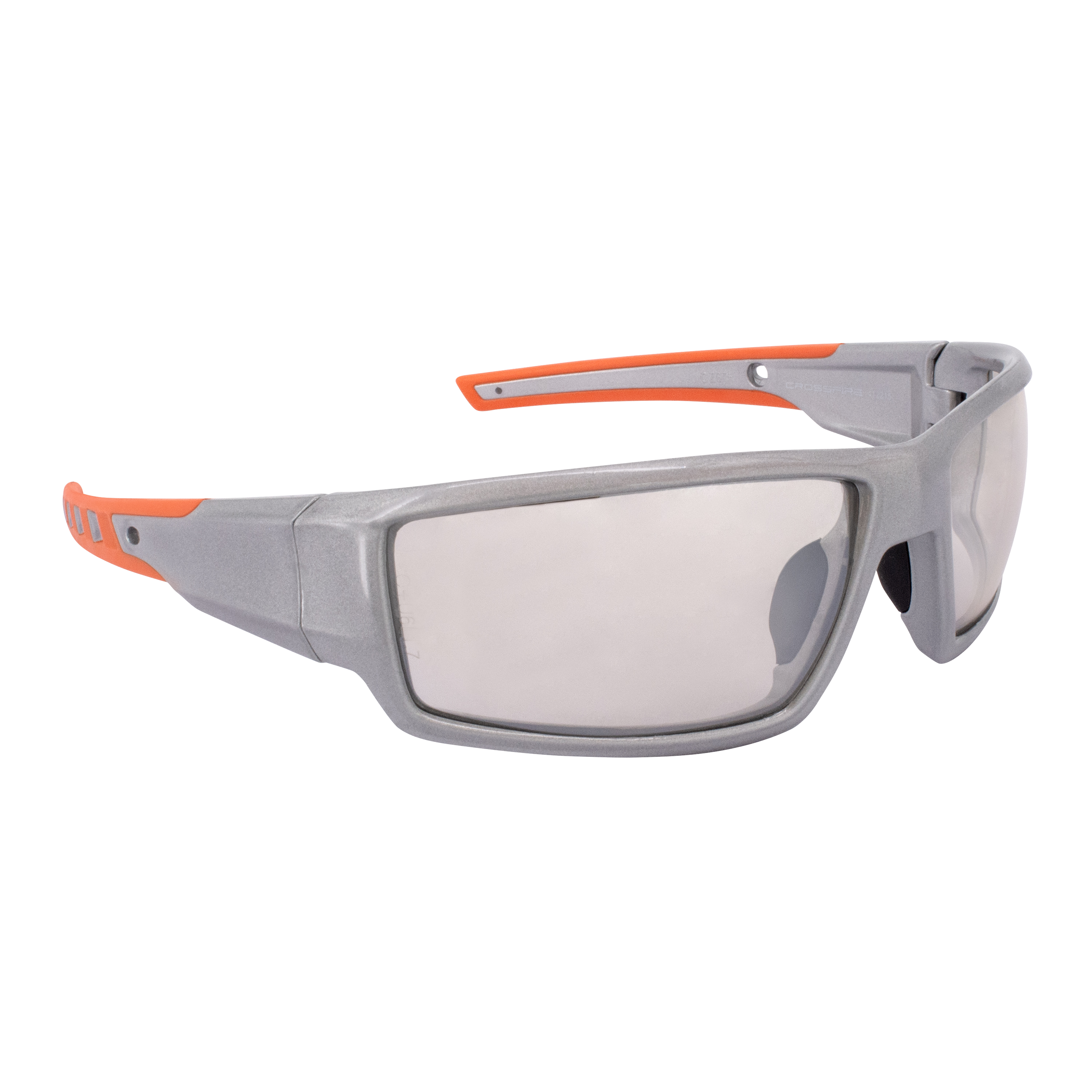 Cumulus Premium Safety Eyewear - Silver Frame - Indoor/Outdoor Lens