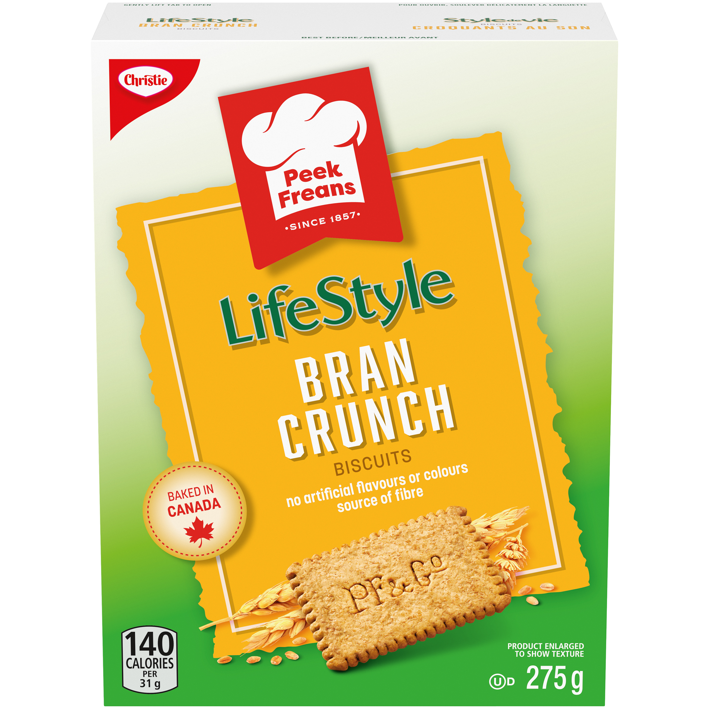 Peek Freans Lifestyle Selections Bran Crunch Biscuits 275 G