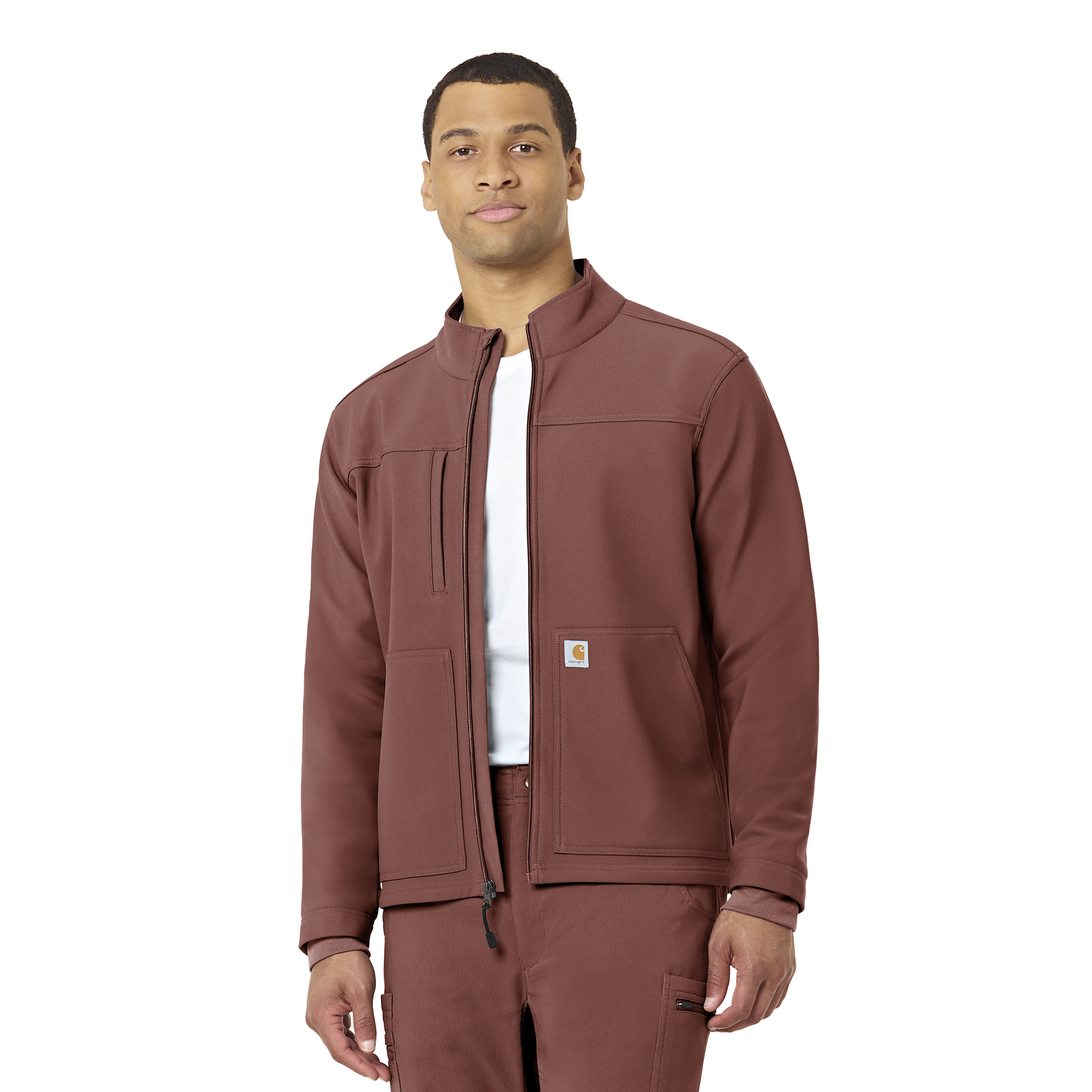 Rugged Flex Men&#8216;s Bonded Fleece Jacket-Carhartt