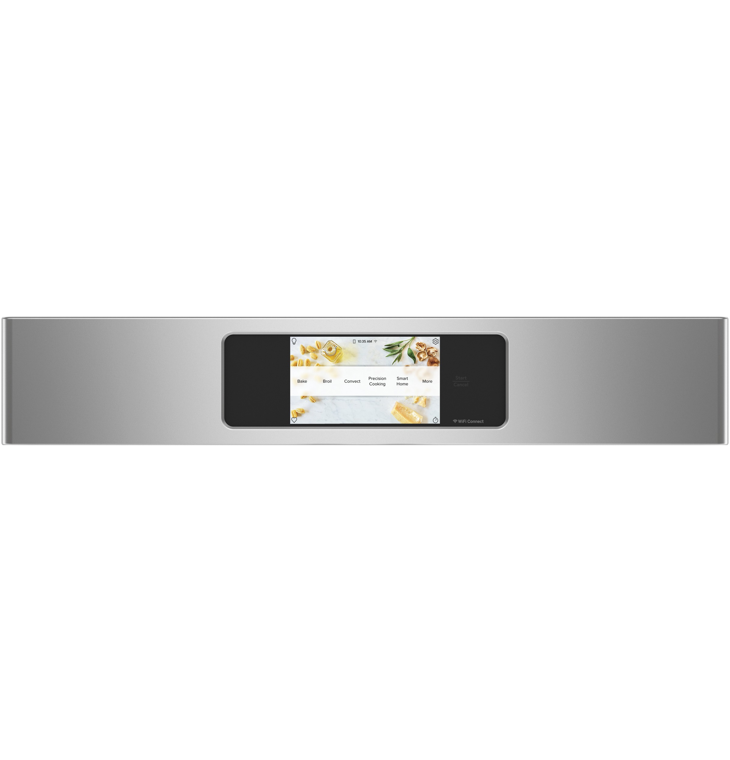 30" Width Dbl Elec French-Dr Slf & Stm Cln Conv (Both) 7" Full-Clr Tch LCD Scrn 4x Roller Rck, Meat Prb Prec Ckg, Hot-Air Fry — Connectable via built-in WiFi — Est Drop Date = JUN-26 view 4