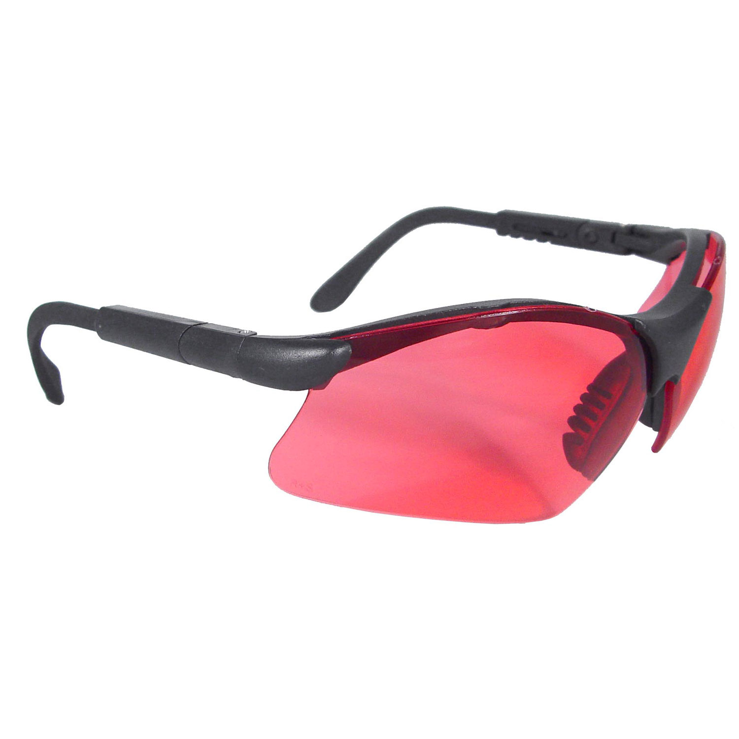 Revelation Safety Eyewear - Black Frame - Vermillion Lens
