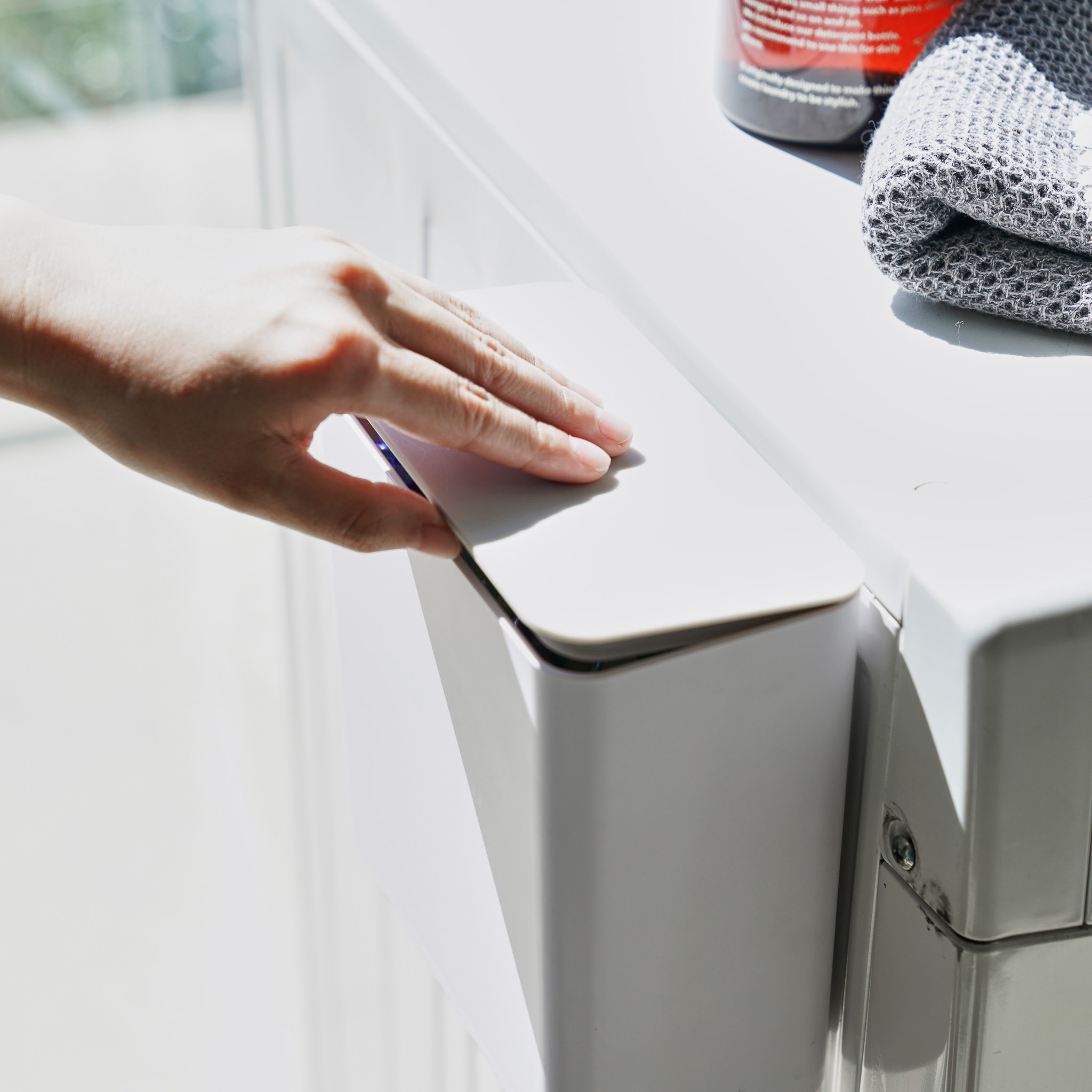 Magnetic Laundry Storage Container : Strong Magnetic Hold