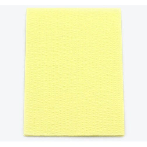 Advantage Plus® Patient Towels, 3-Ply Tissue with Poly, 18" x 13", Yellow - 500/Case