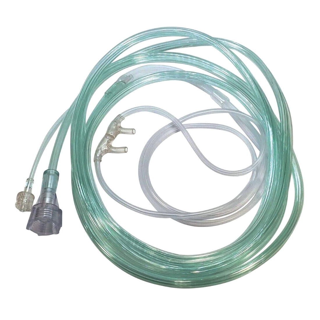 10’ CO2/O2 Nasal Cannula with Male Luer 