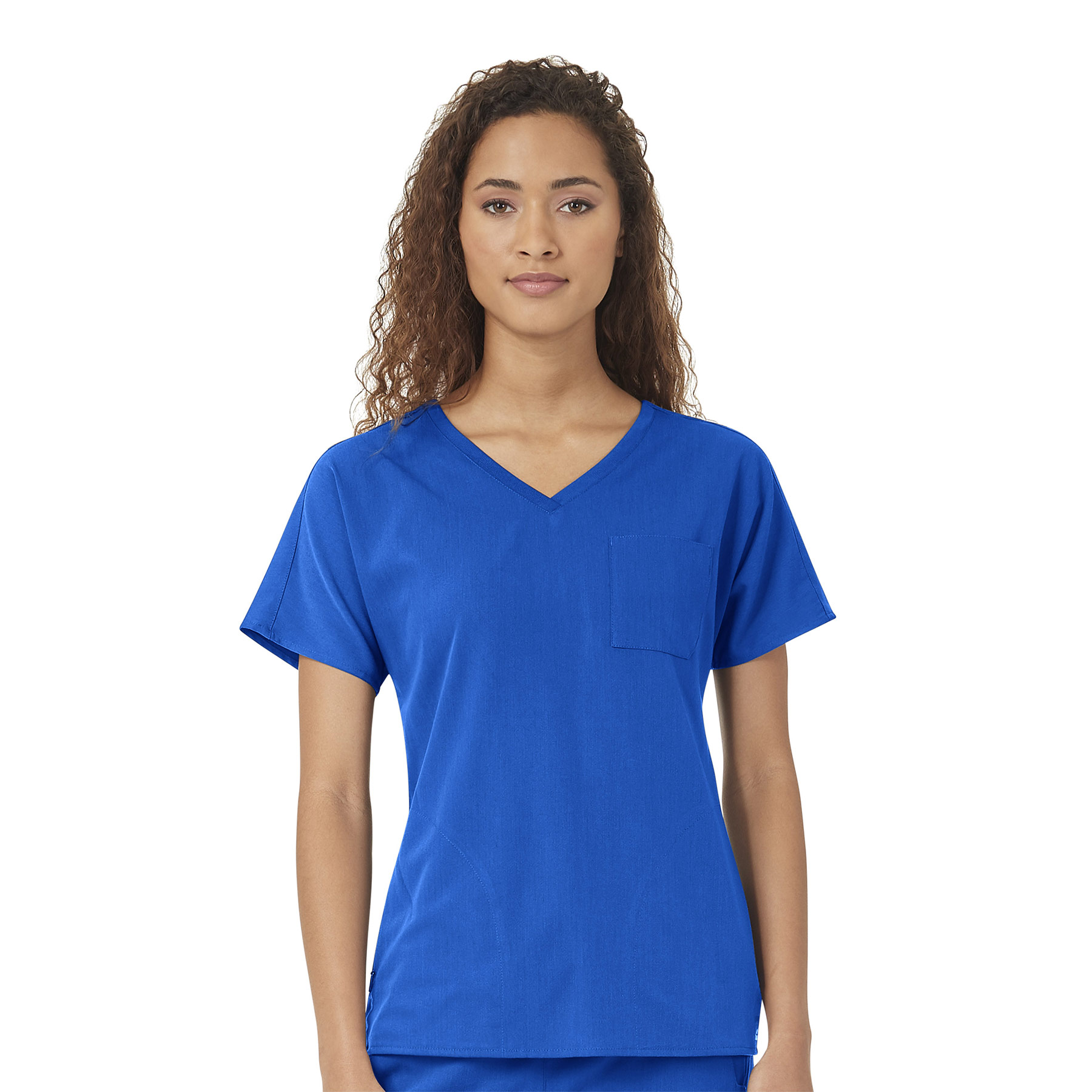 Aero Women‘s Dolman 3 Pocket Scrub Top-Wonder Wink