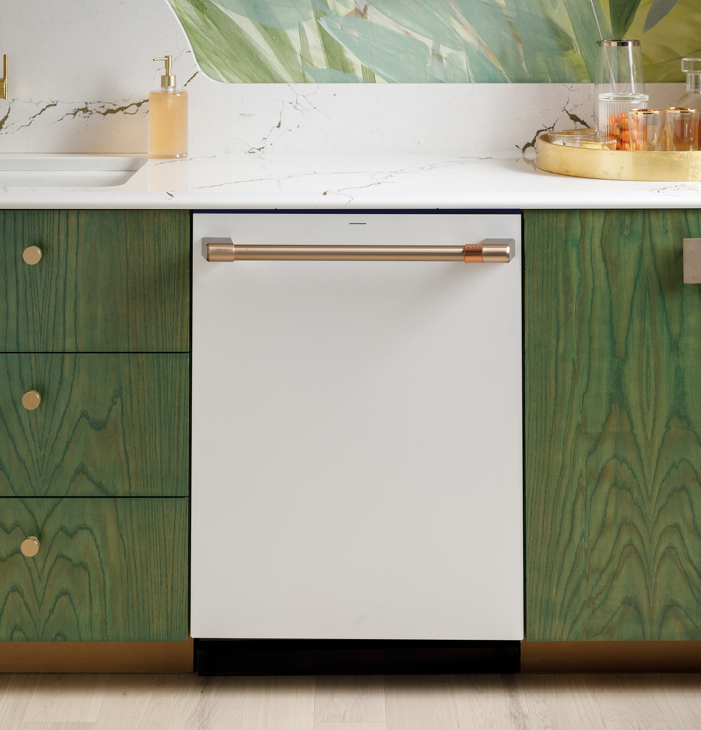 Cafe™ 24" Matte White Top Control Built In Dishwasher view 6
