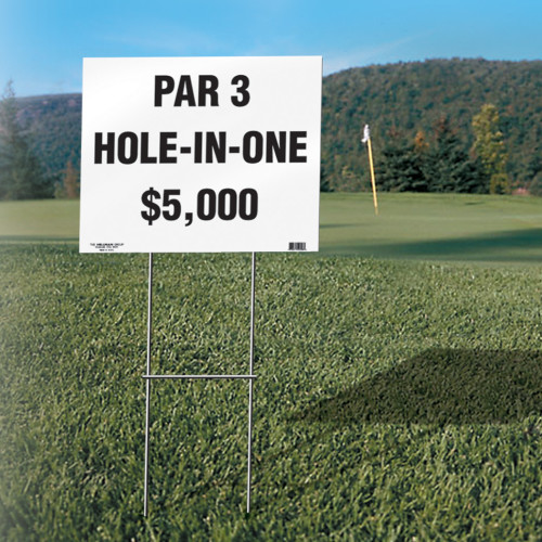 Hillman HBracket Sign Holder (5" x 17")