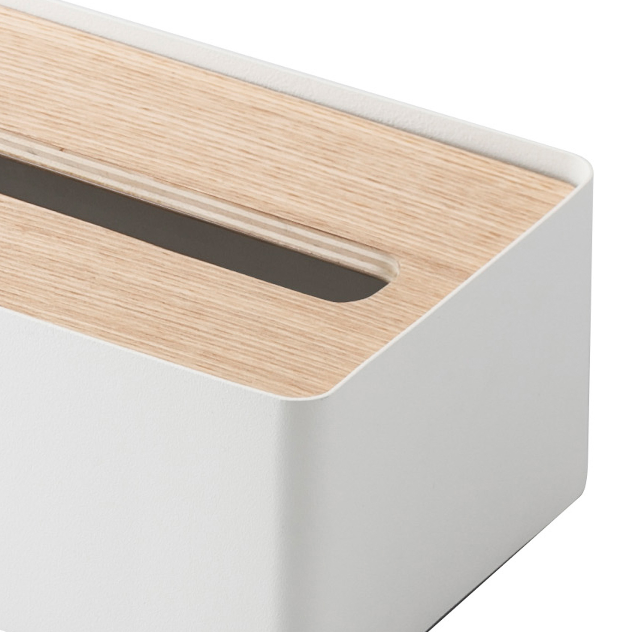 Tissue Case : Stylish Steel-Wood Combination
