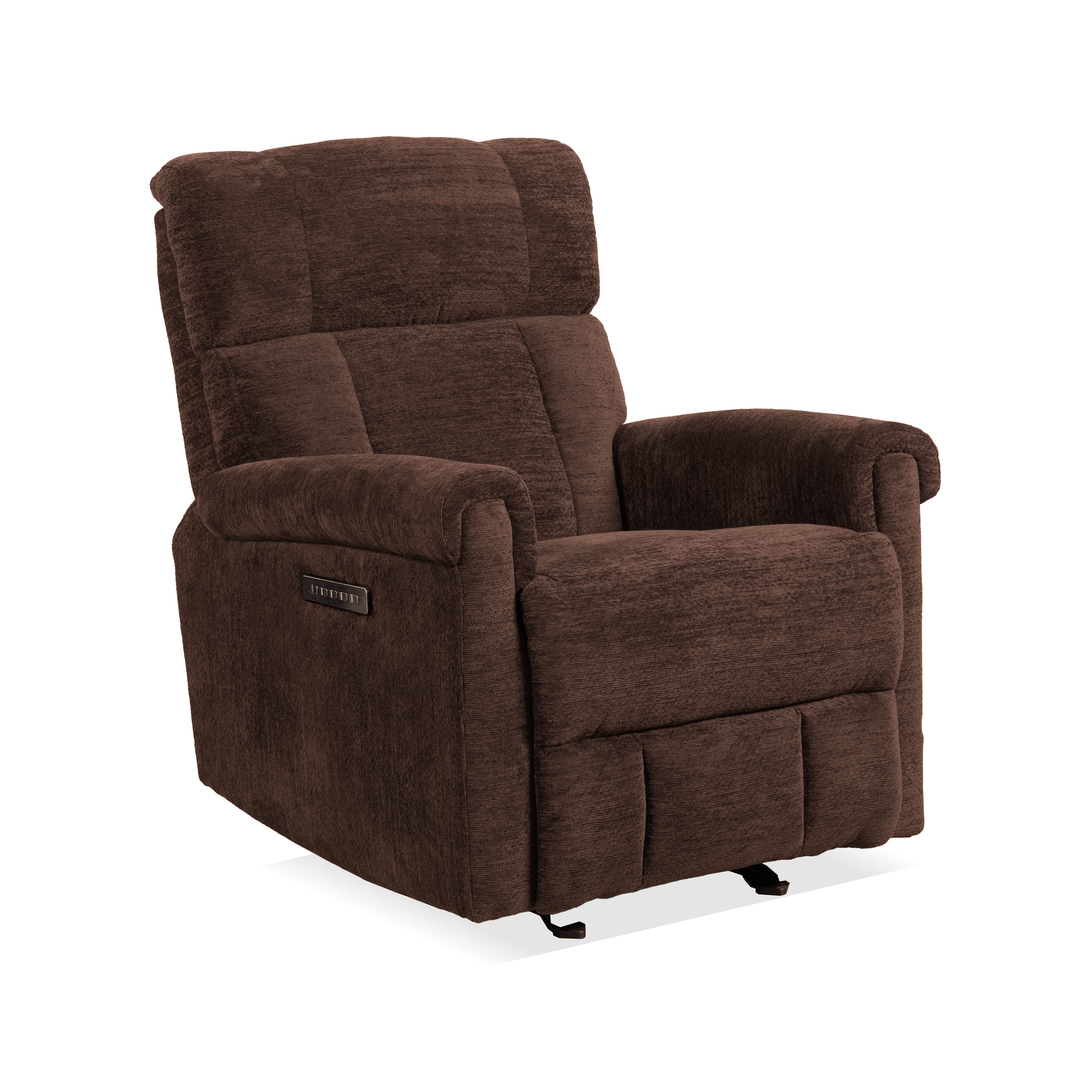 Flexsteel Classic Power Gliding Recliner with Power Headrest & Lumbar