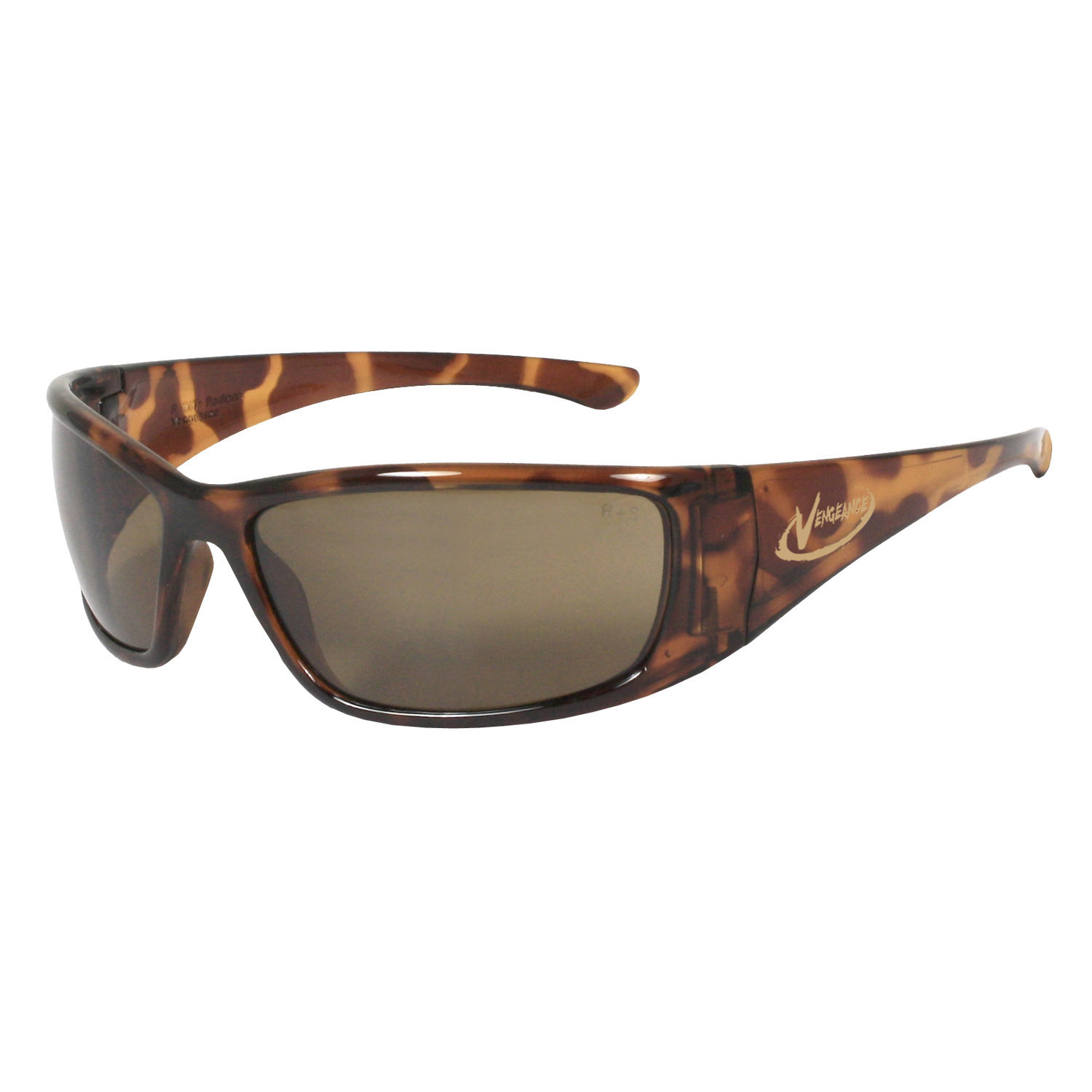 Vengeance Safety Eyewear - Tortoise Shell Frame - Coffee Lens