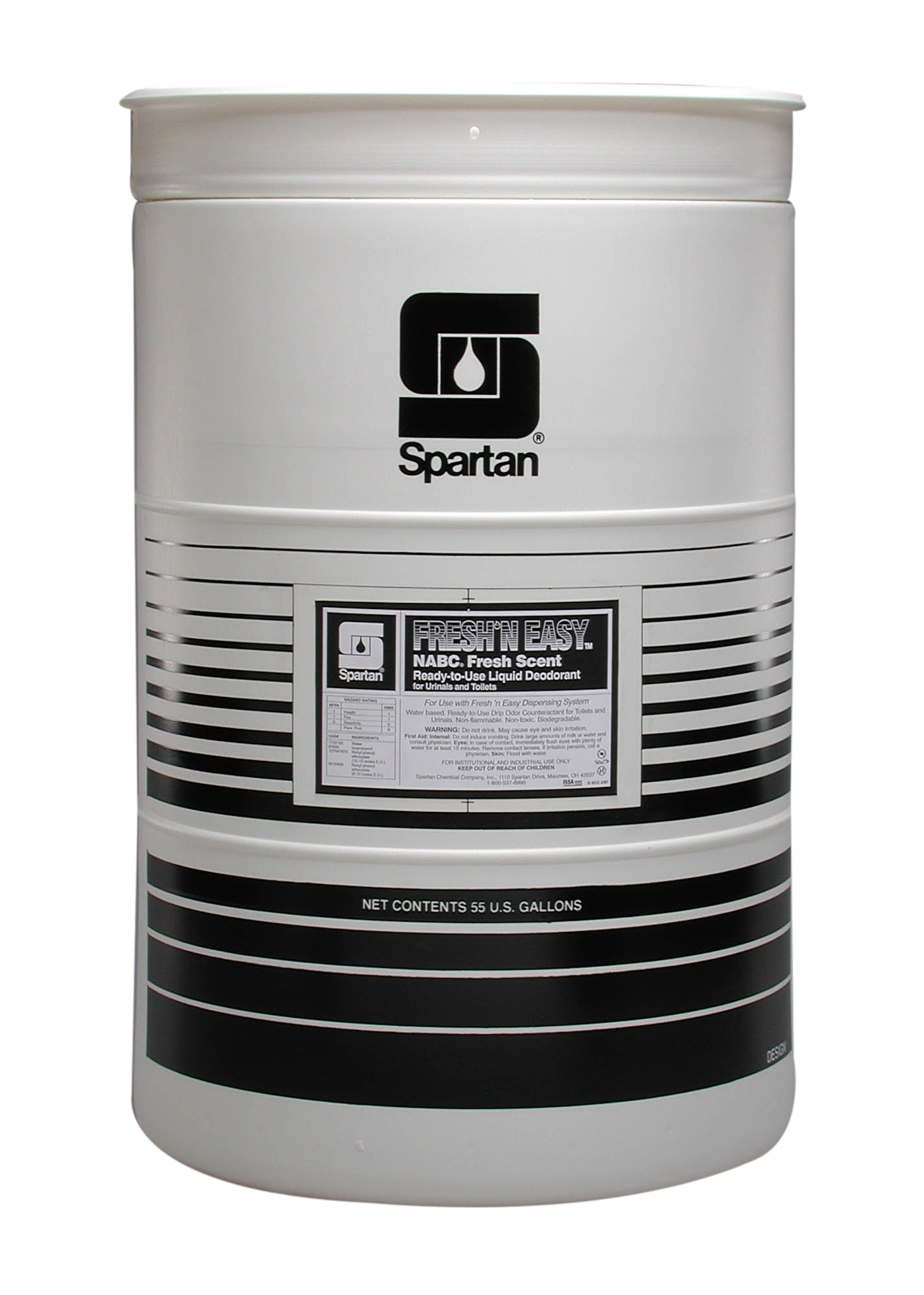 Spartan Chemical Company Fresh 'n Easy NABC Fresh Scent, 55 GAL DRUM