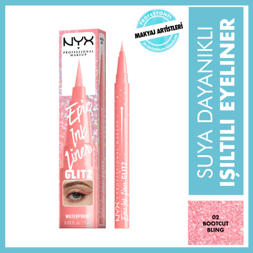 epic ink liner glitz - bootcut bling