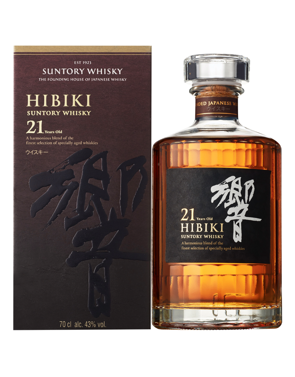 HIBIKI 21 YEAR OLD JAPANESE WHISKY