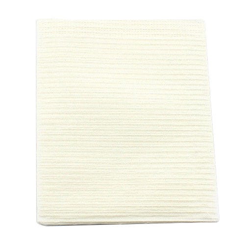 Proback® Patient Towels, Extra Heavy Tissue with Poly, 19" x 13", White - 500/Case