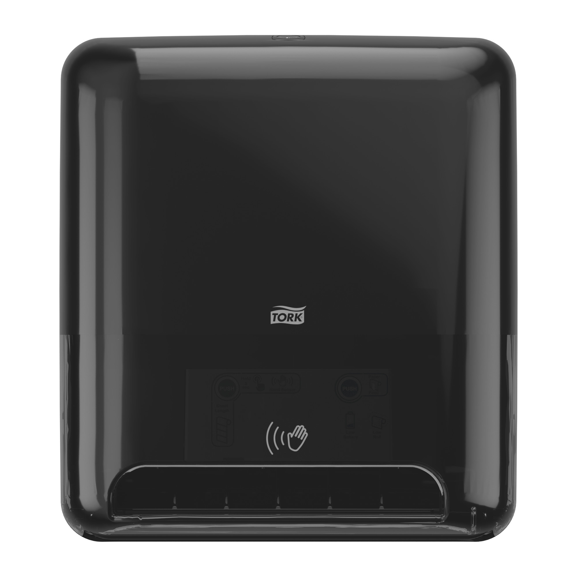 Håndklædedispenser, Til håndklæderuller, Sensor, Sort, Tork Matic Sensor  H1