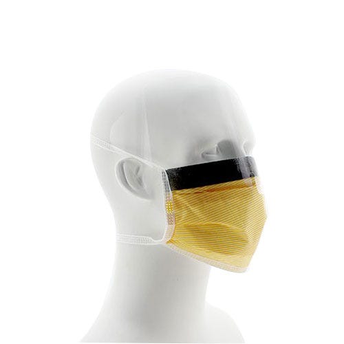 Surgical FluidShield® Mask, Level 3, Tie On, Wrap Around, Orange- 25/Box