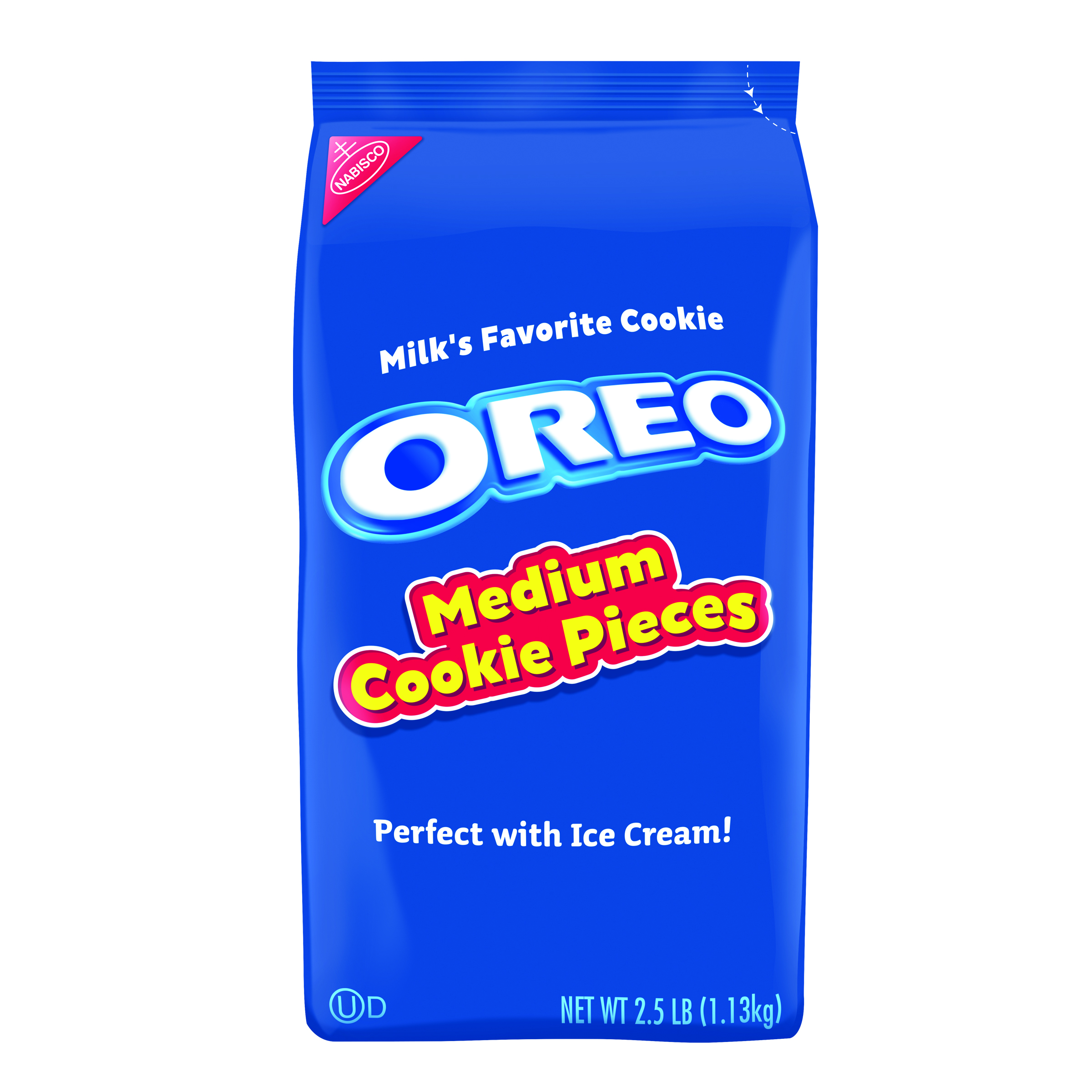 OREO Medium Cookie Pieces 4/2.5LB