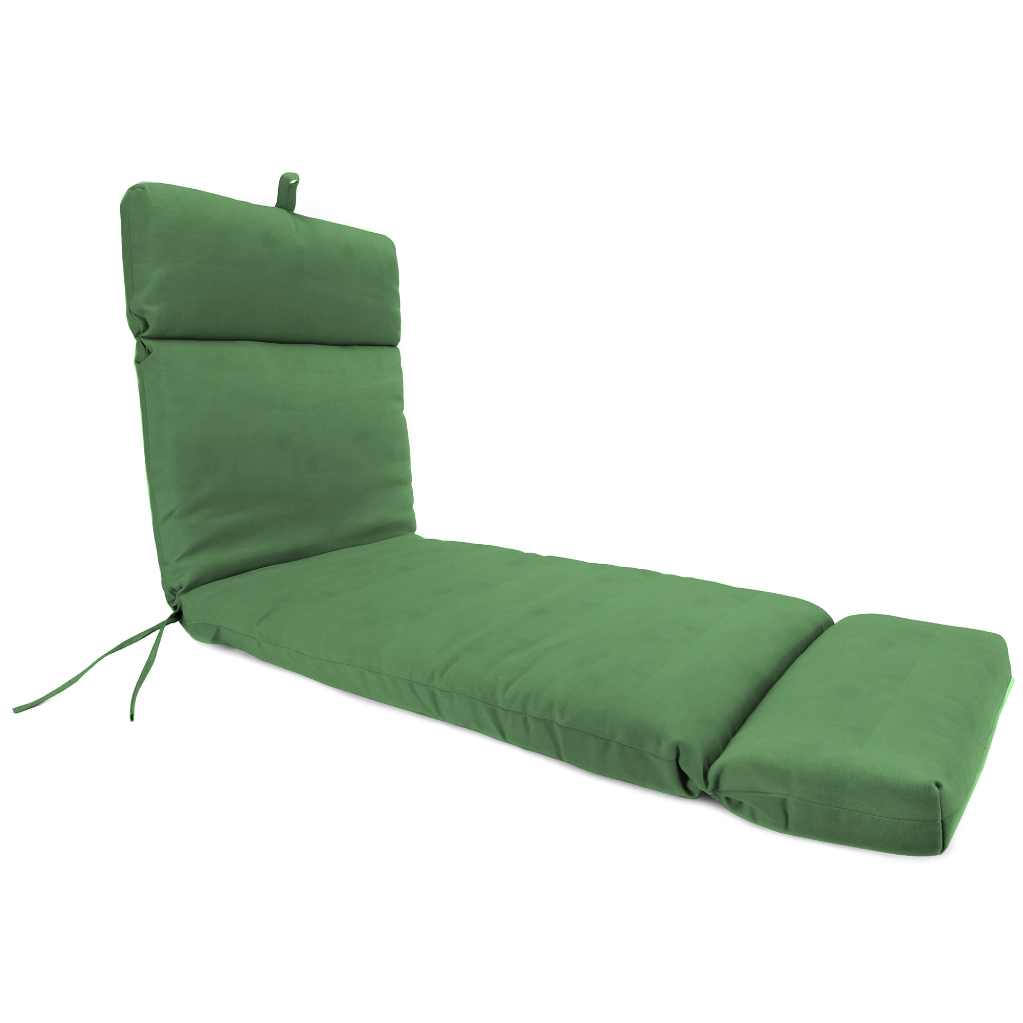 New Outdoor Patio Chaise Lounge Chair Cushion with Ties 75.5" x 22", UV Treated - Picture 3 of 12