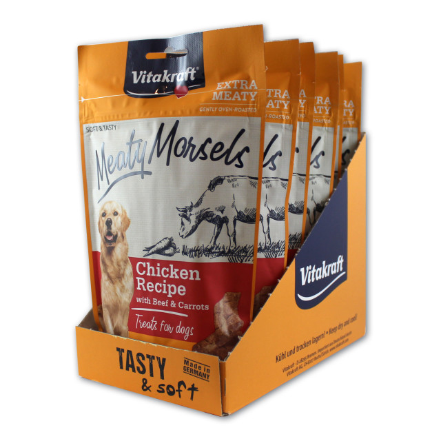 Alt-Image showing Meaty Morsels Chicken Recipe with Beef & Carrots