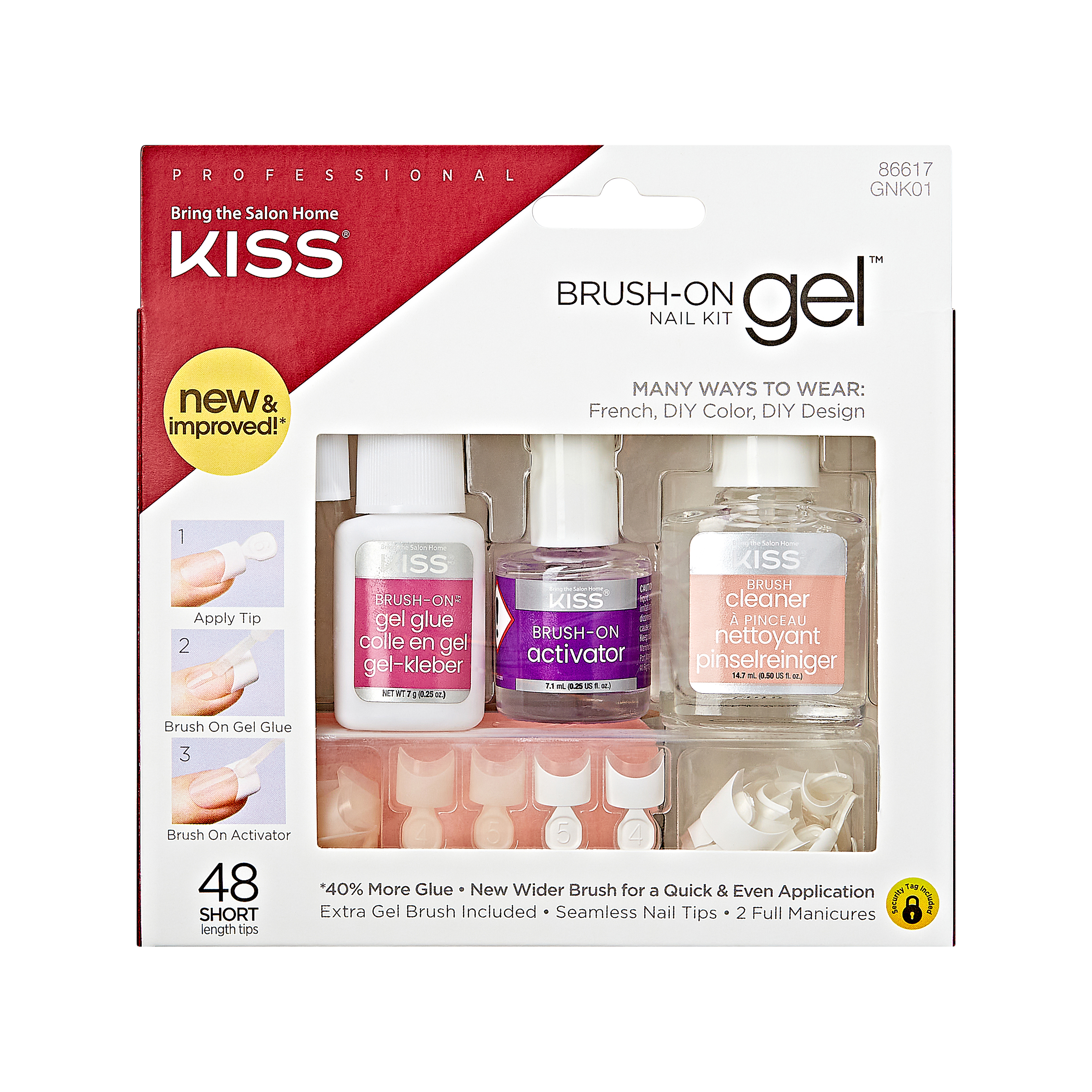 KS Brush-On Gel Nail Kit