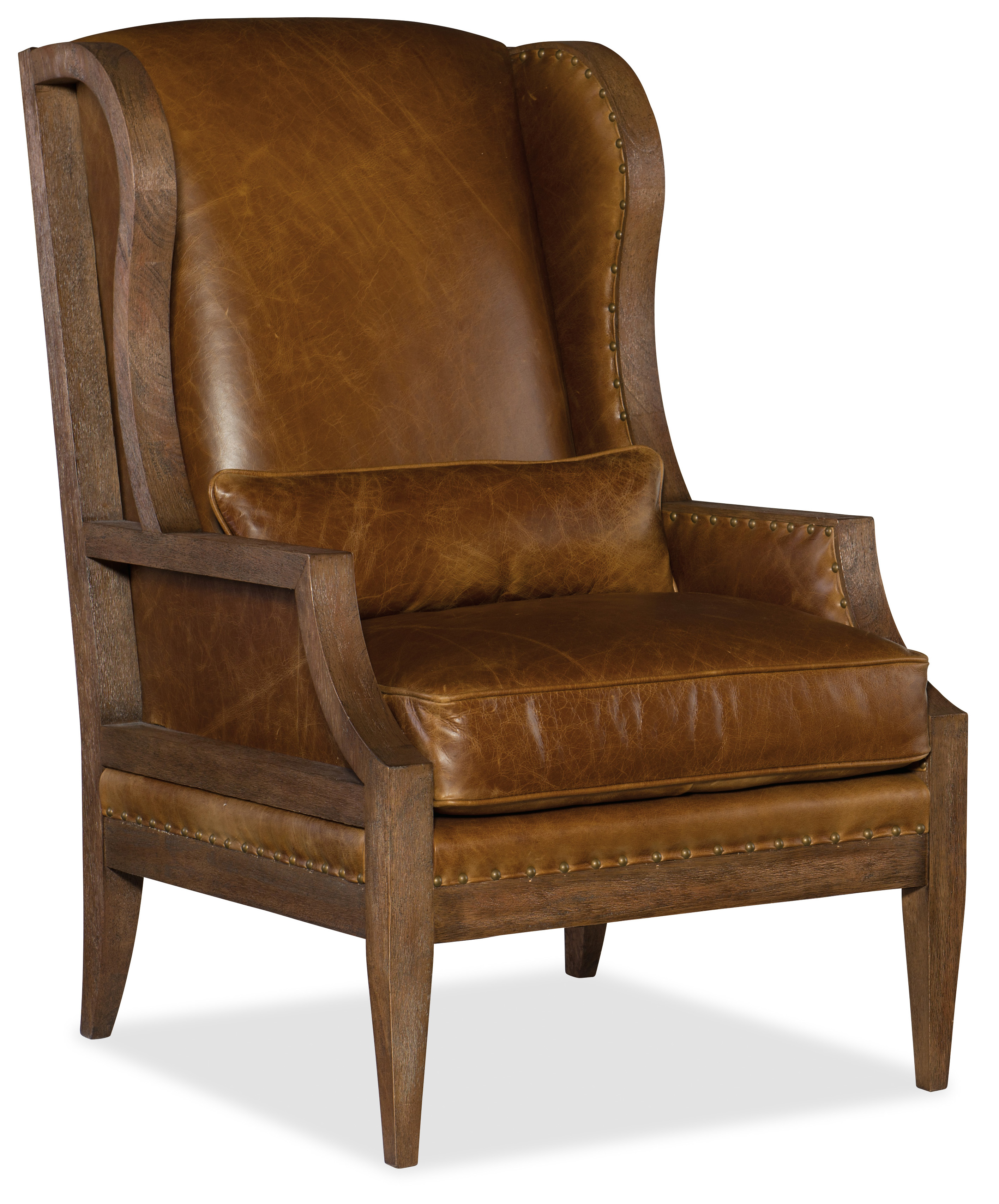 Picture of Laurel Exposed Wood Club Chair