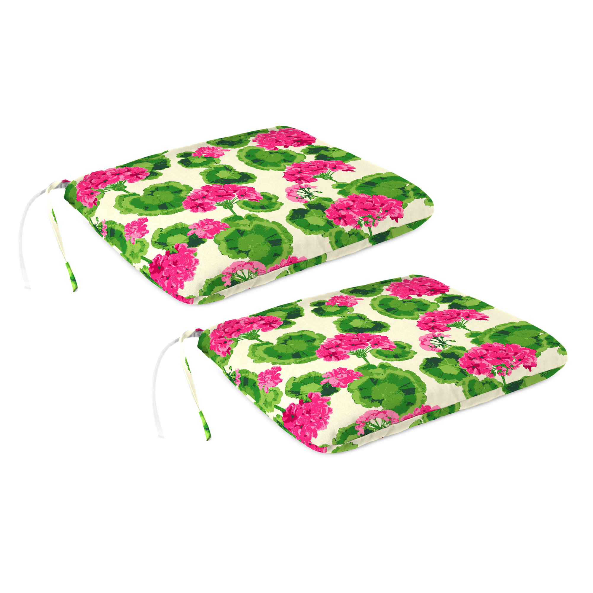 16" x 16" Outdoor Sitzkissen mit Bändern (2er Set) - Bild 3 von 3