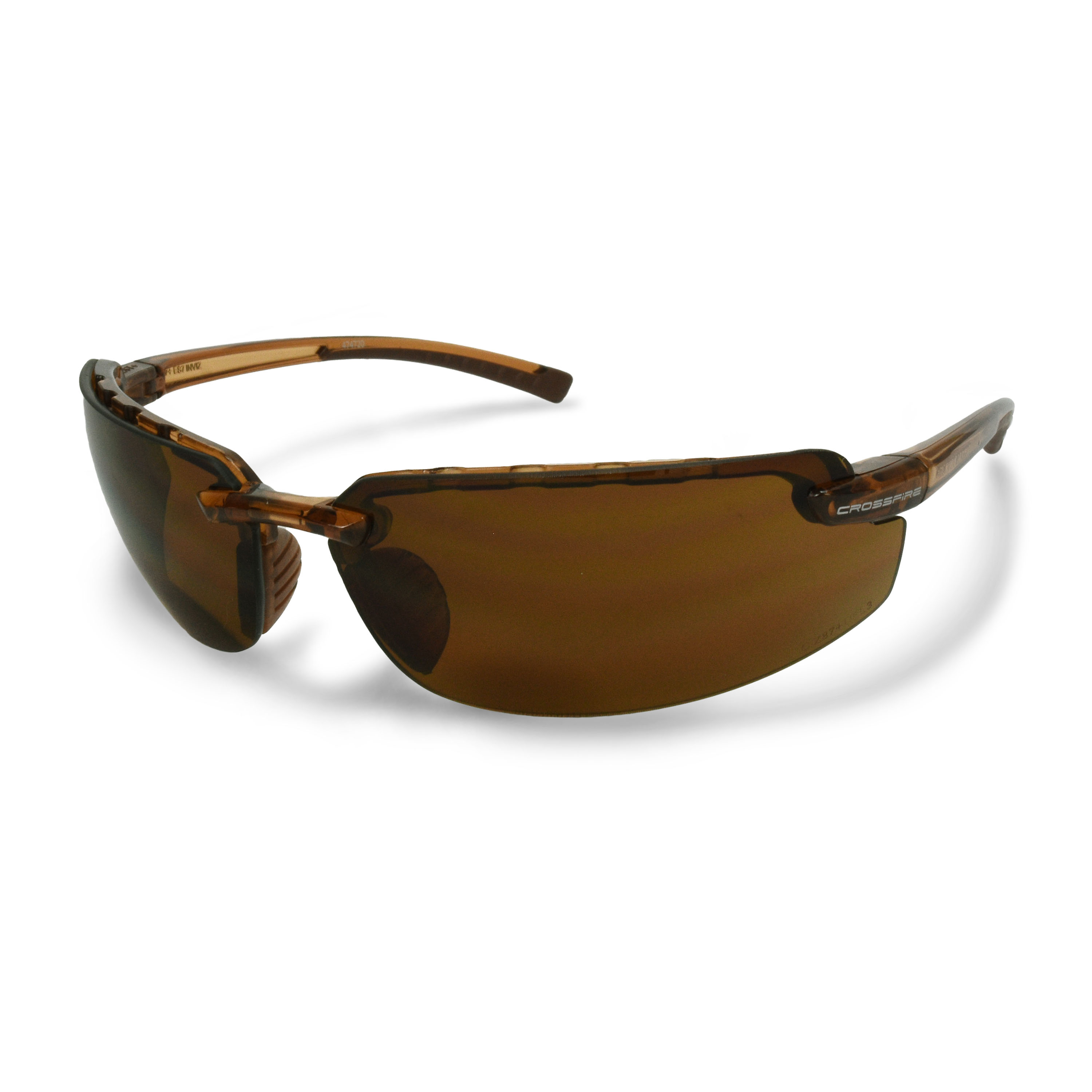 ES7 InViz Bifocal Safety Glass - Crystal Brown Lens - 1.5 Diopter