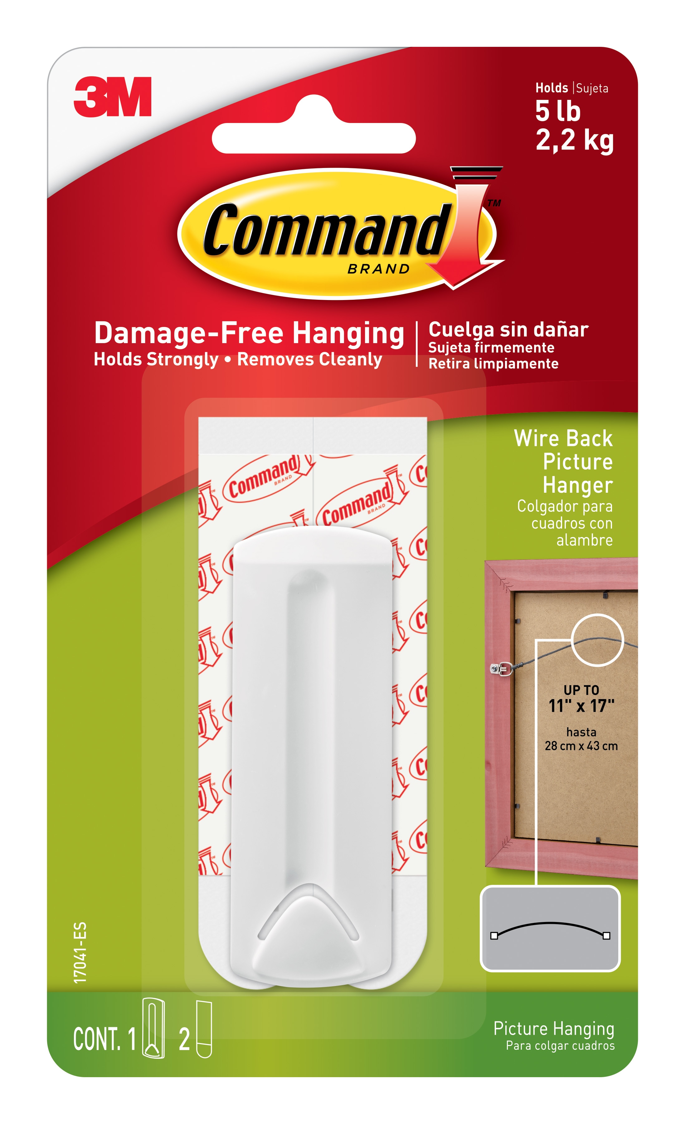 UPC 00051131705371 | Command™ Wire Back Picture Hanger 17041-ES