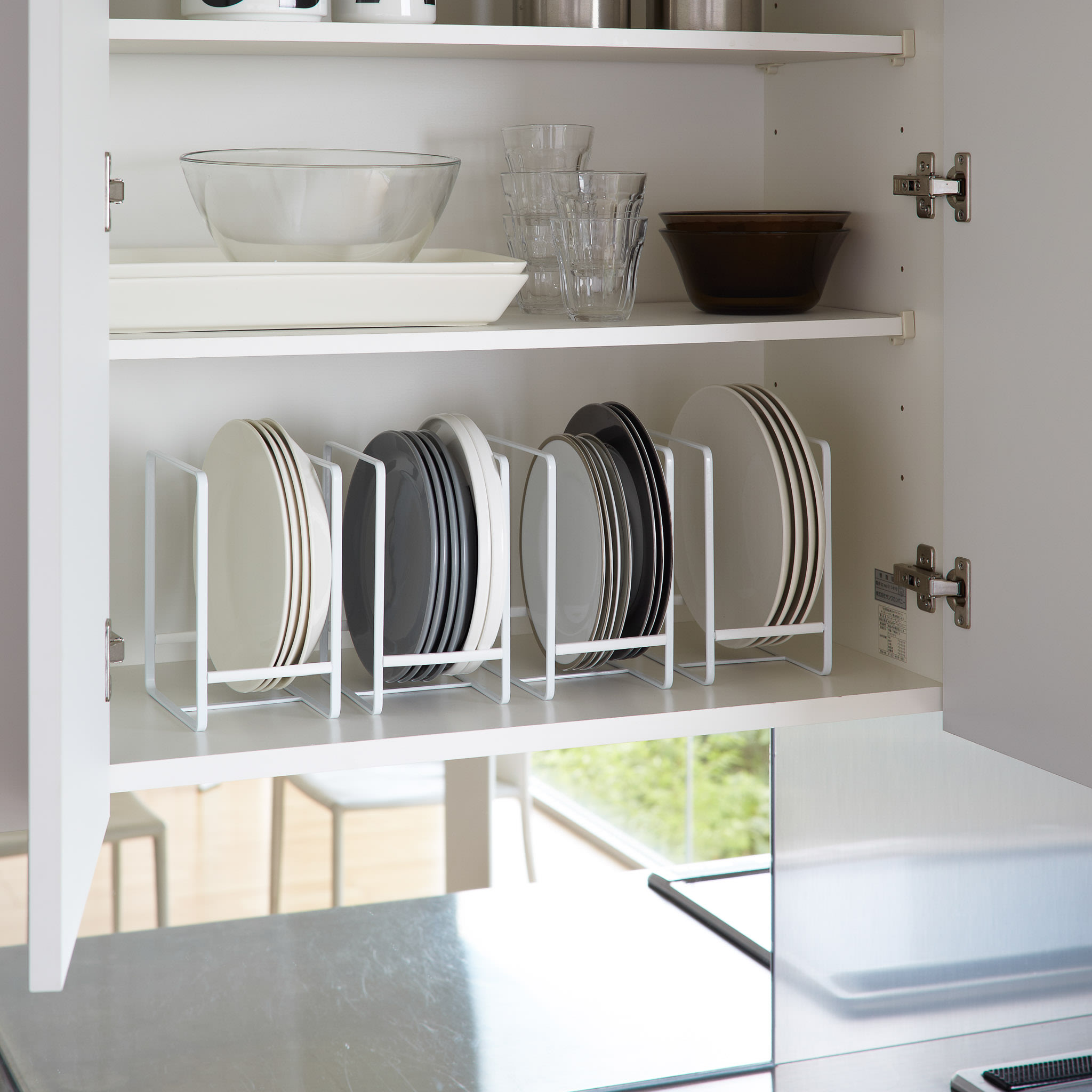 Dish Rack : More Space in the Kitchen Cabinet
