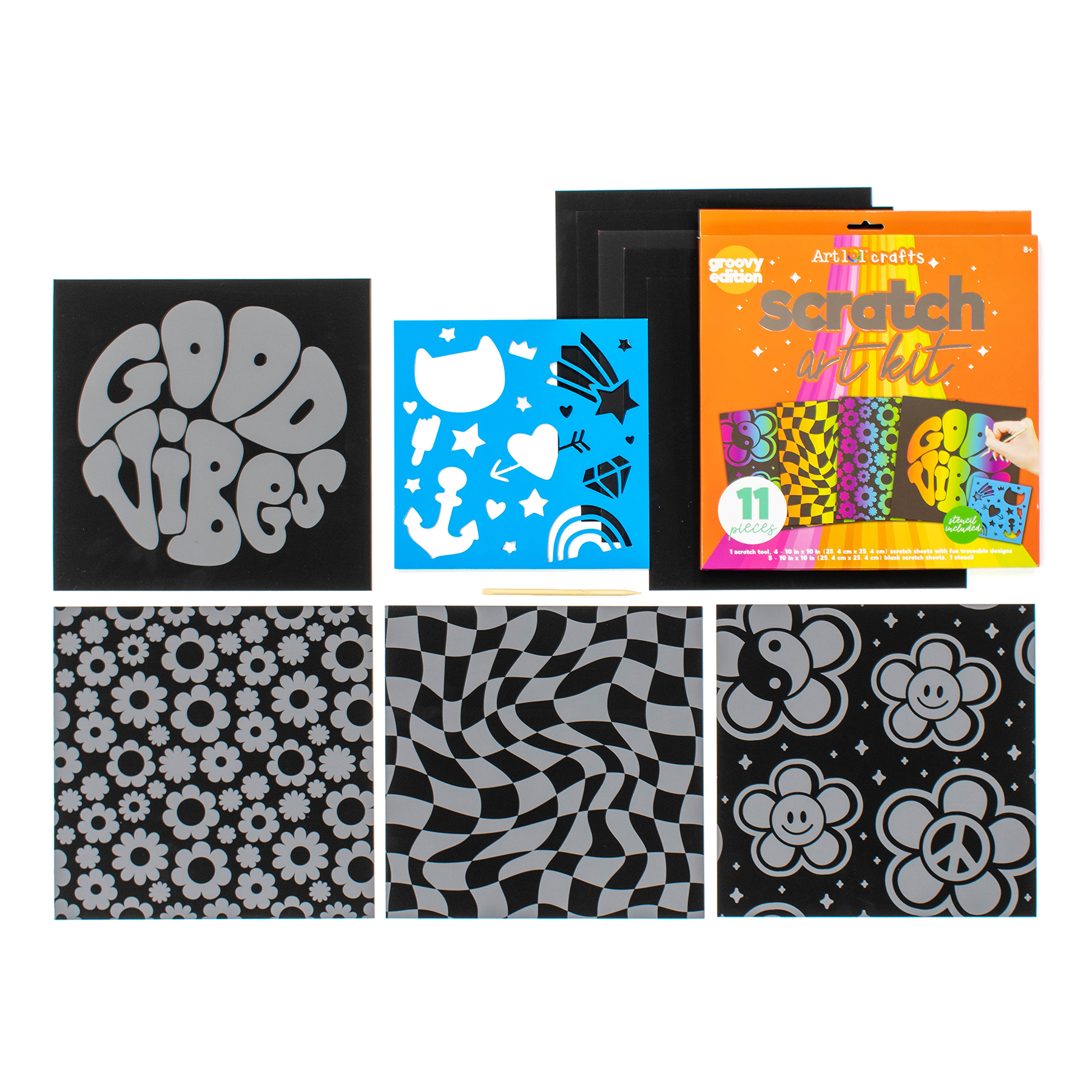 Buy Art 101 Scratch Art Kit 3Pack Toys"R"Us