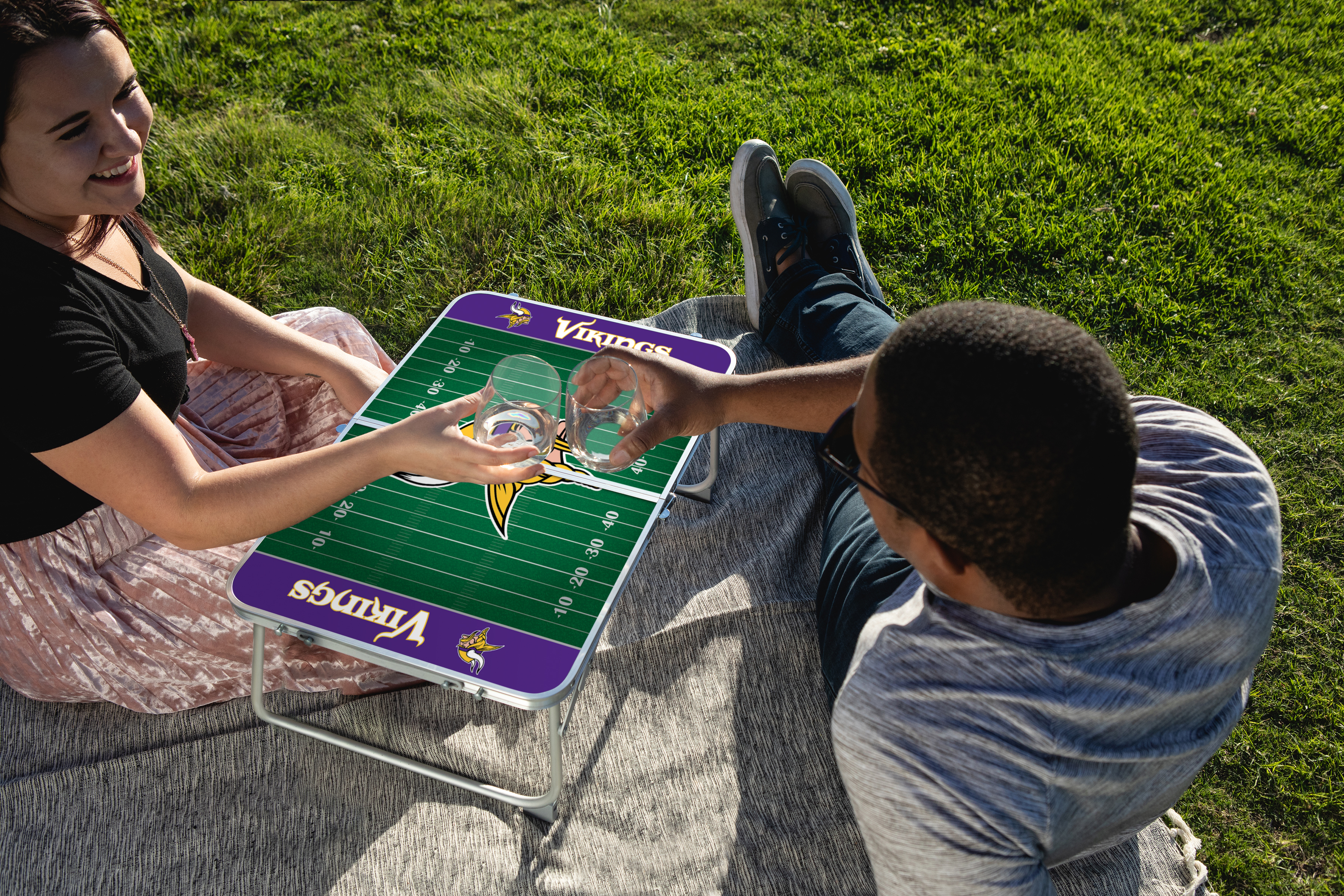Minnesota Vikings - Concert Table Mini Portable Table