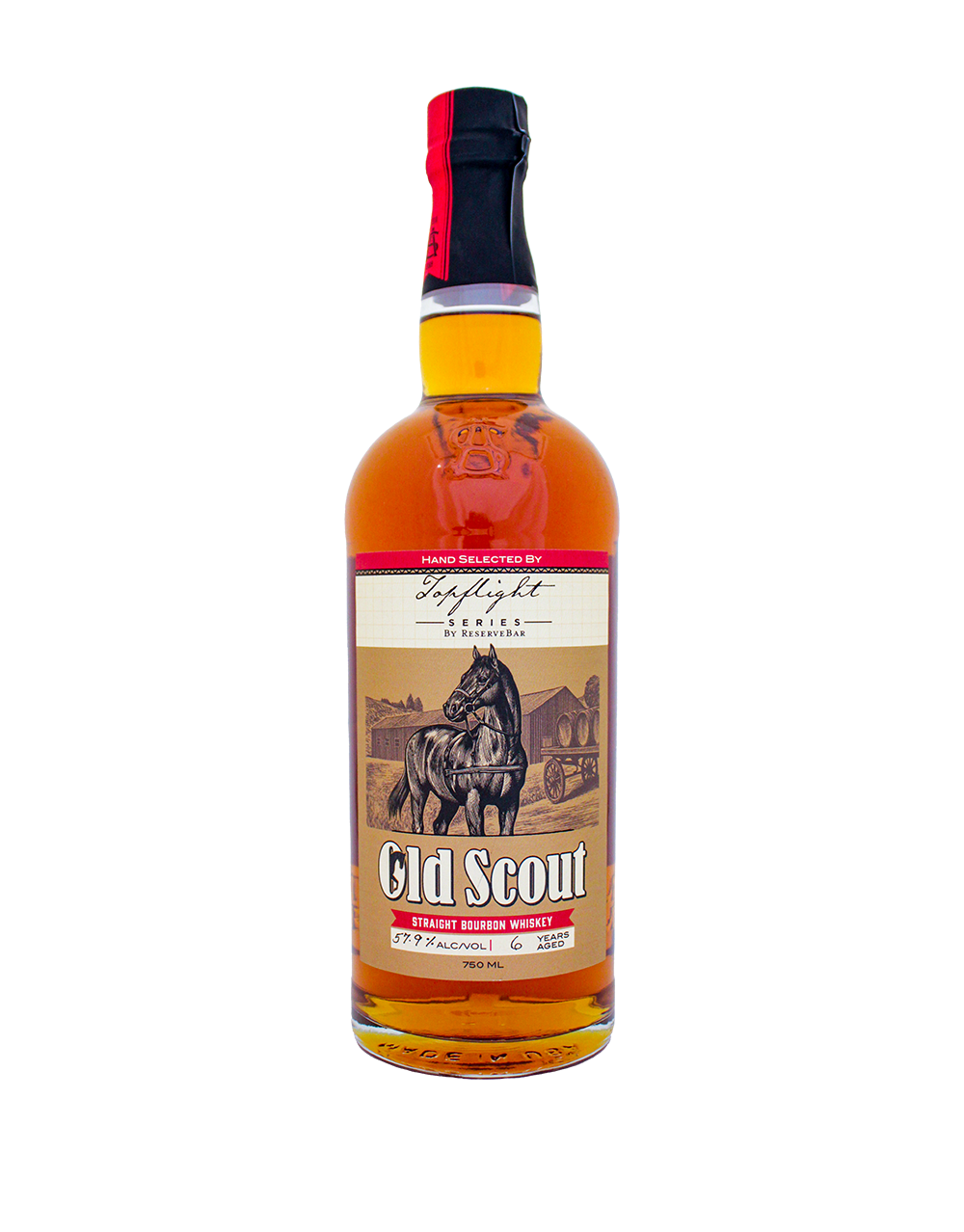 OLD SCOUT SINGLE BARREL STRAIGHT BOURBON WHISKEY S1B26