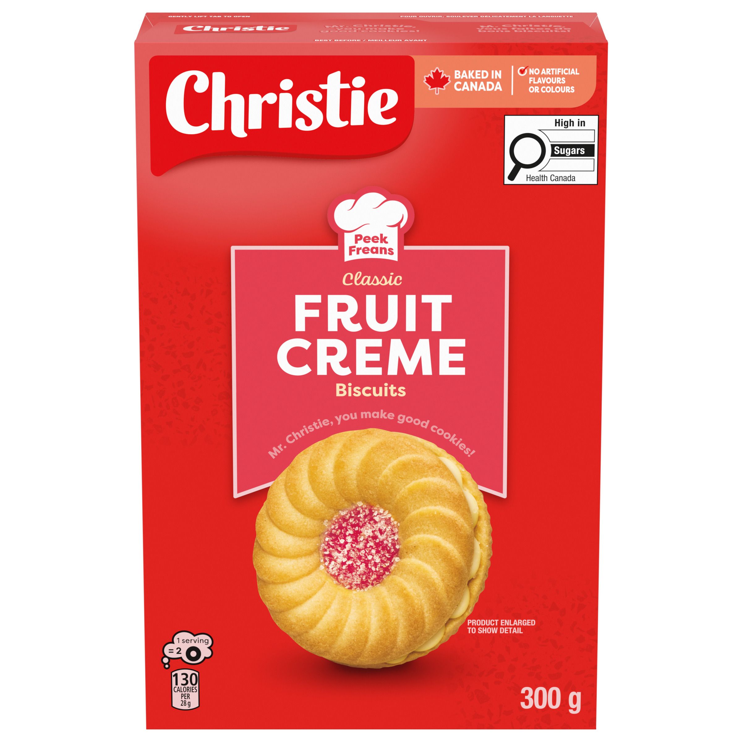 Peek Freans Fruit Crème Cookies, 300 g