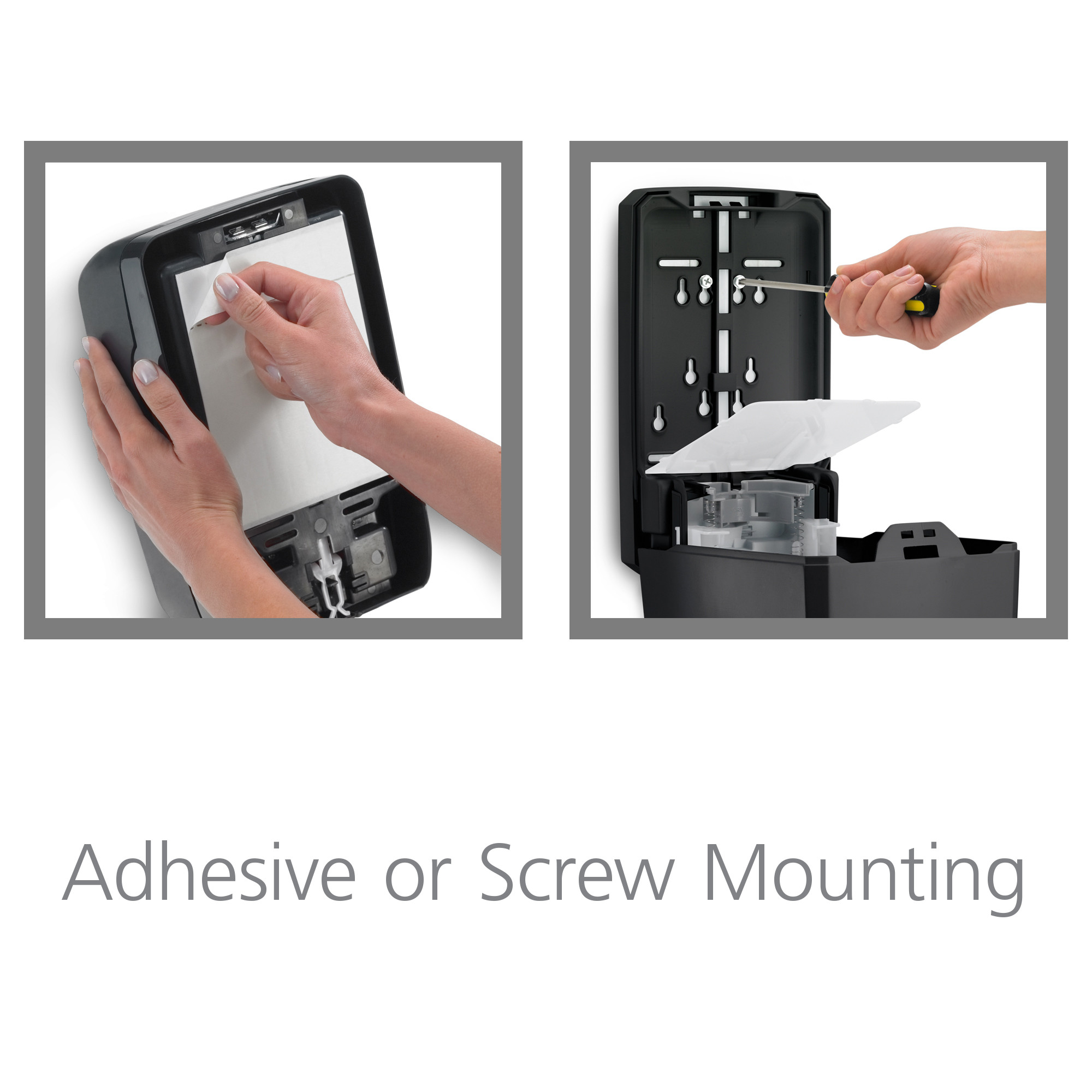Picture of Fmx-20 Soap Dispenser, 2000 Ml, 6 1/2 X 4 7/10 X 11 7/10, Black/chrome, 6/carton