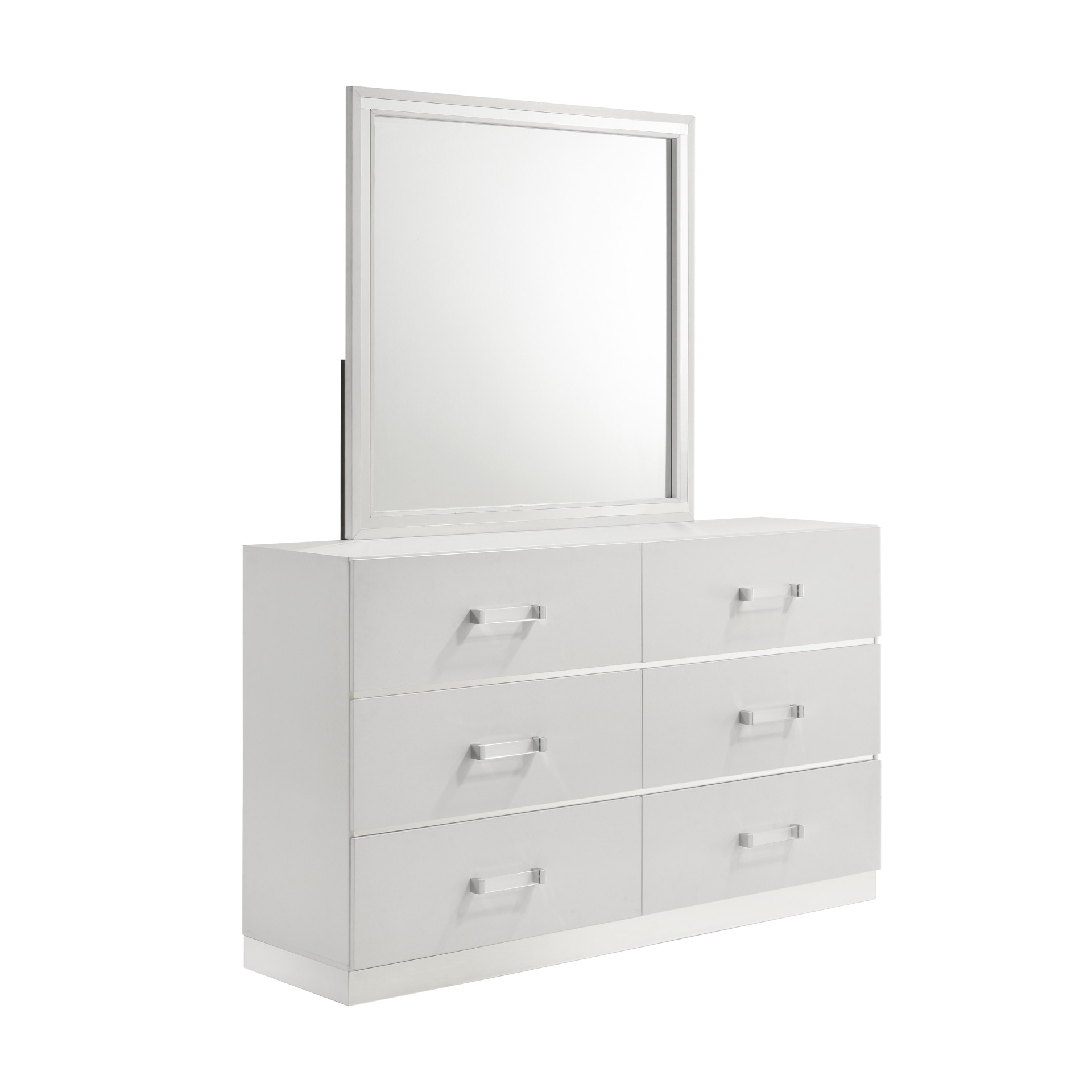 Europa Mirror, White