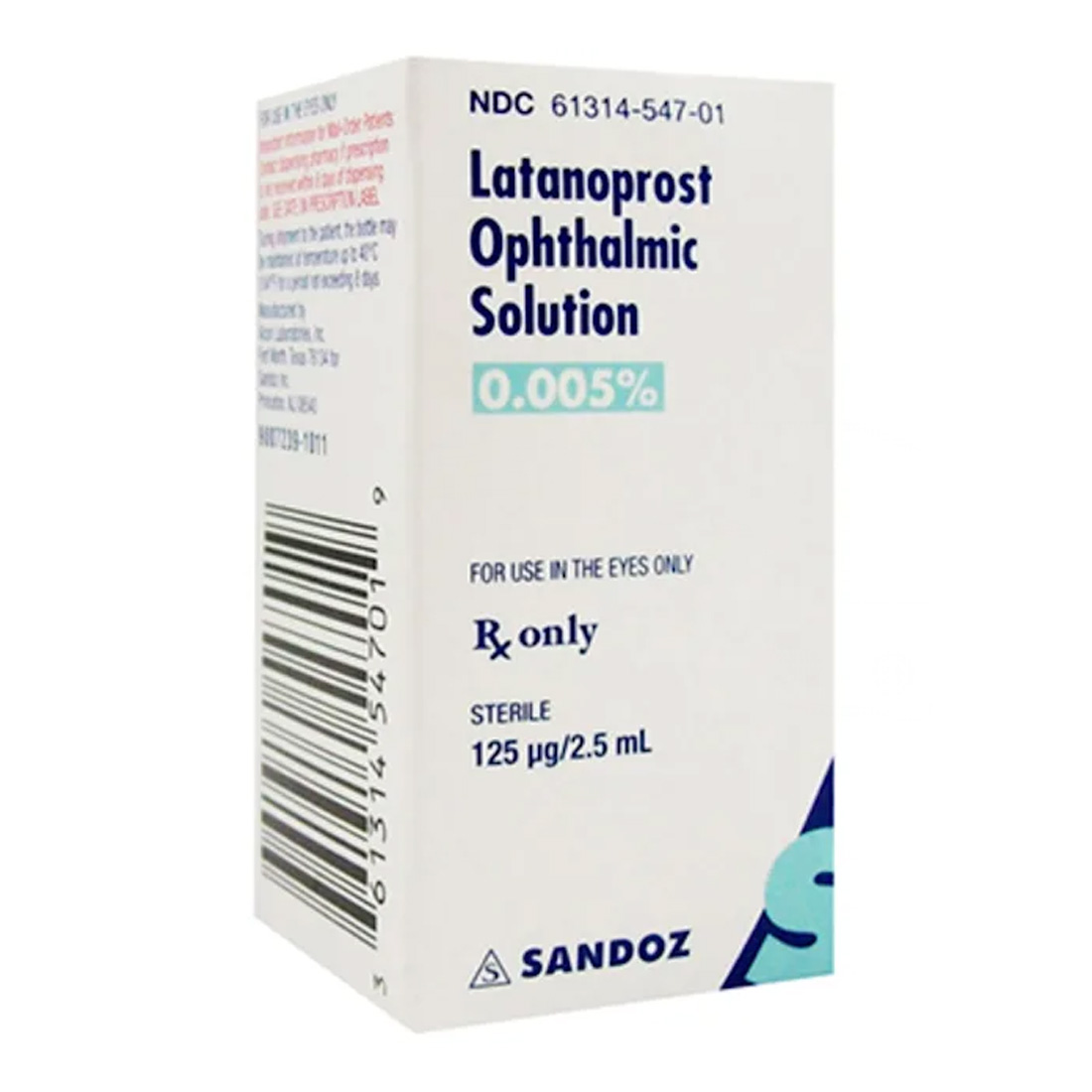 Latanoprost O/S .005% 2.5ml