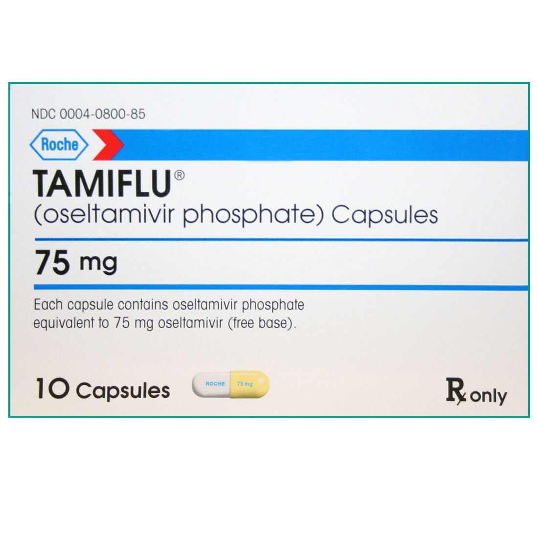 Tamiflu® 75mg Capsules - 10/Pack