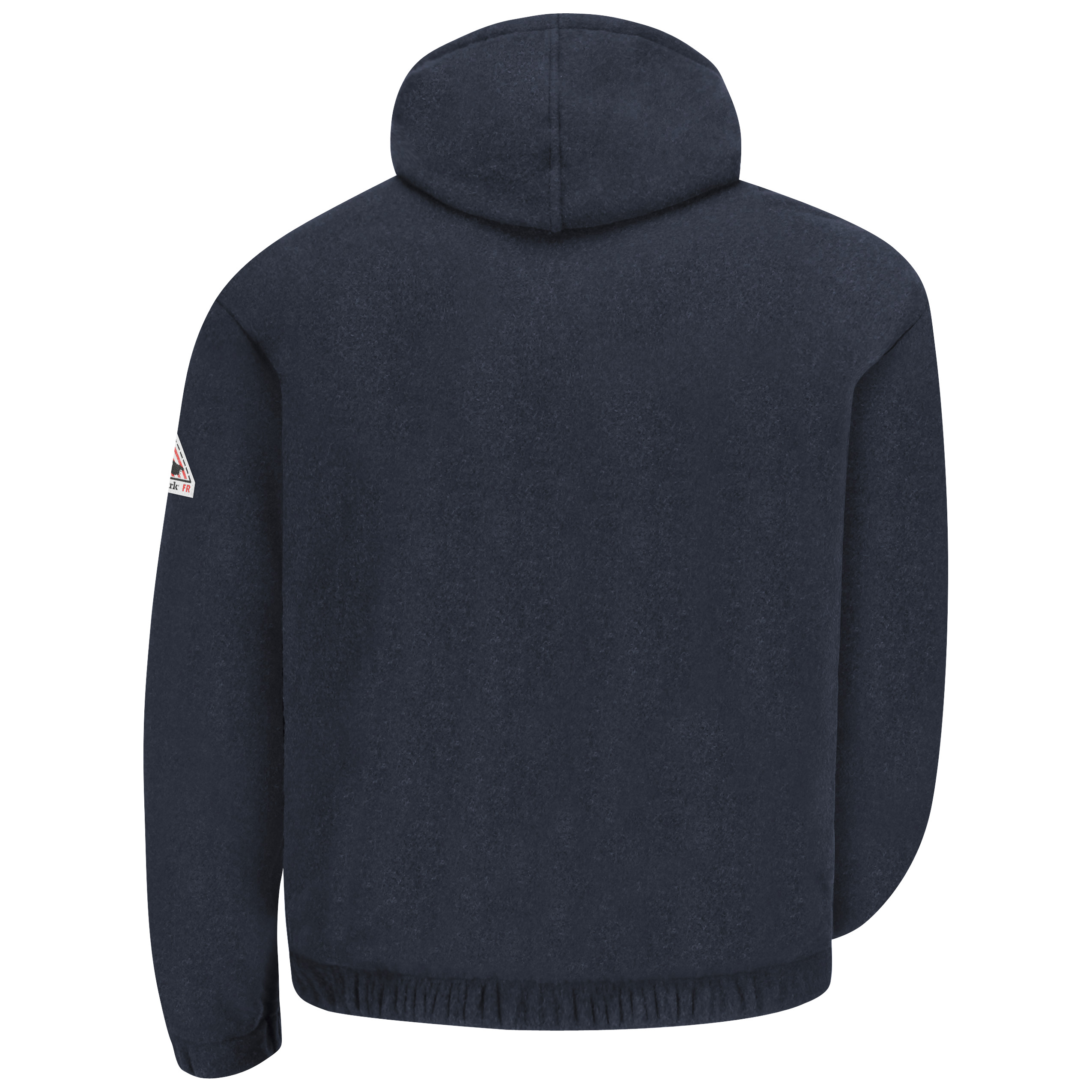 Picture of Bulwark® SMH6 Men's Fleece FR Zip-Front Hooded Sweatshirt