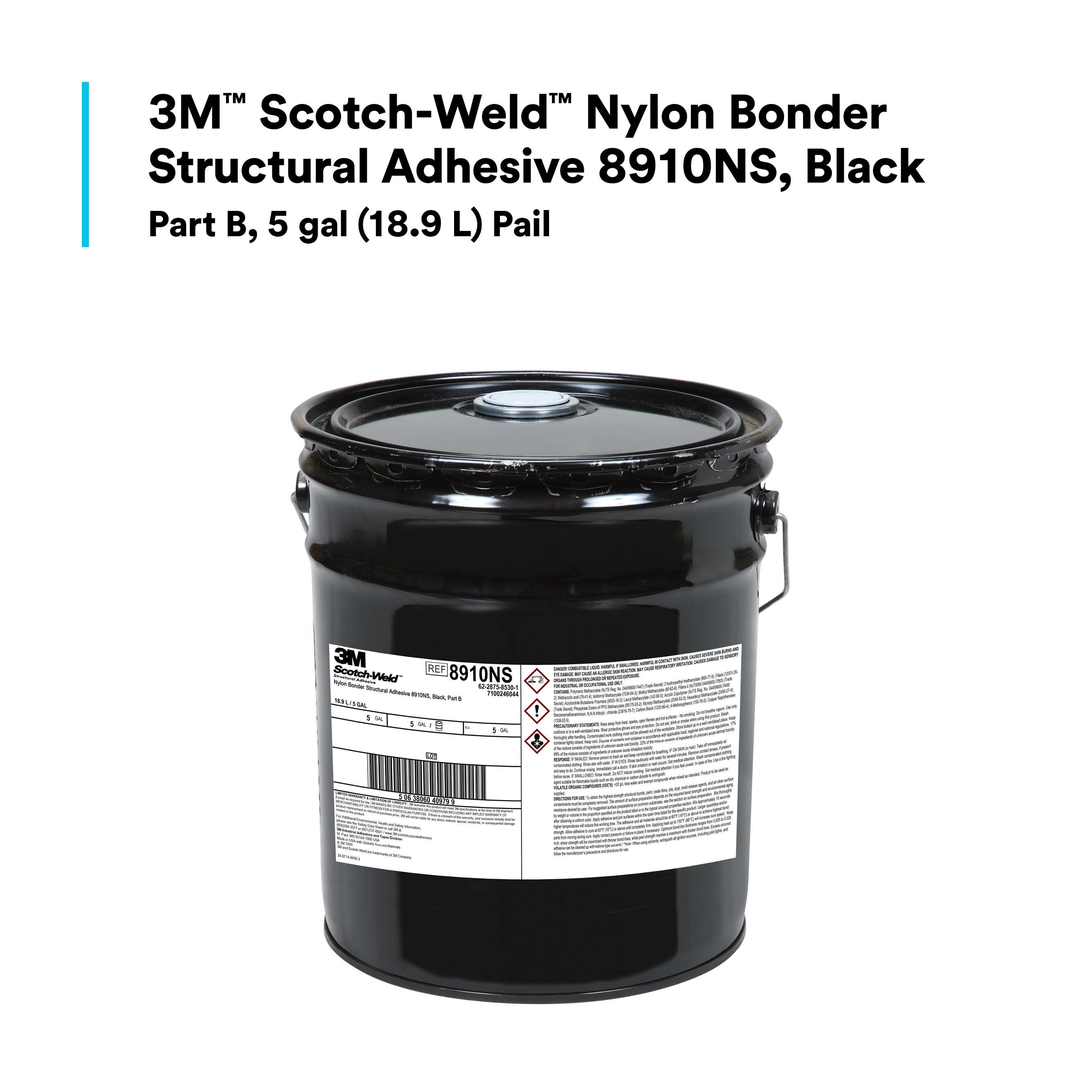 SKU 7100246044 | 3M™ Scotch-Weld™ Nylon Bonder Structural Adhesive 8910NS