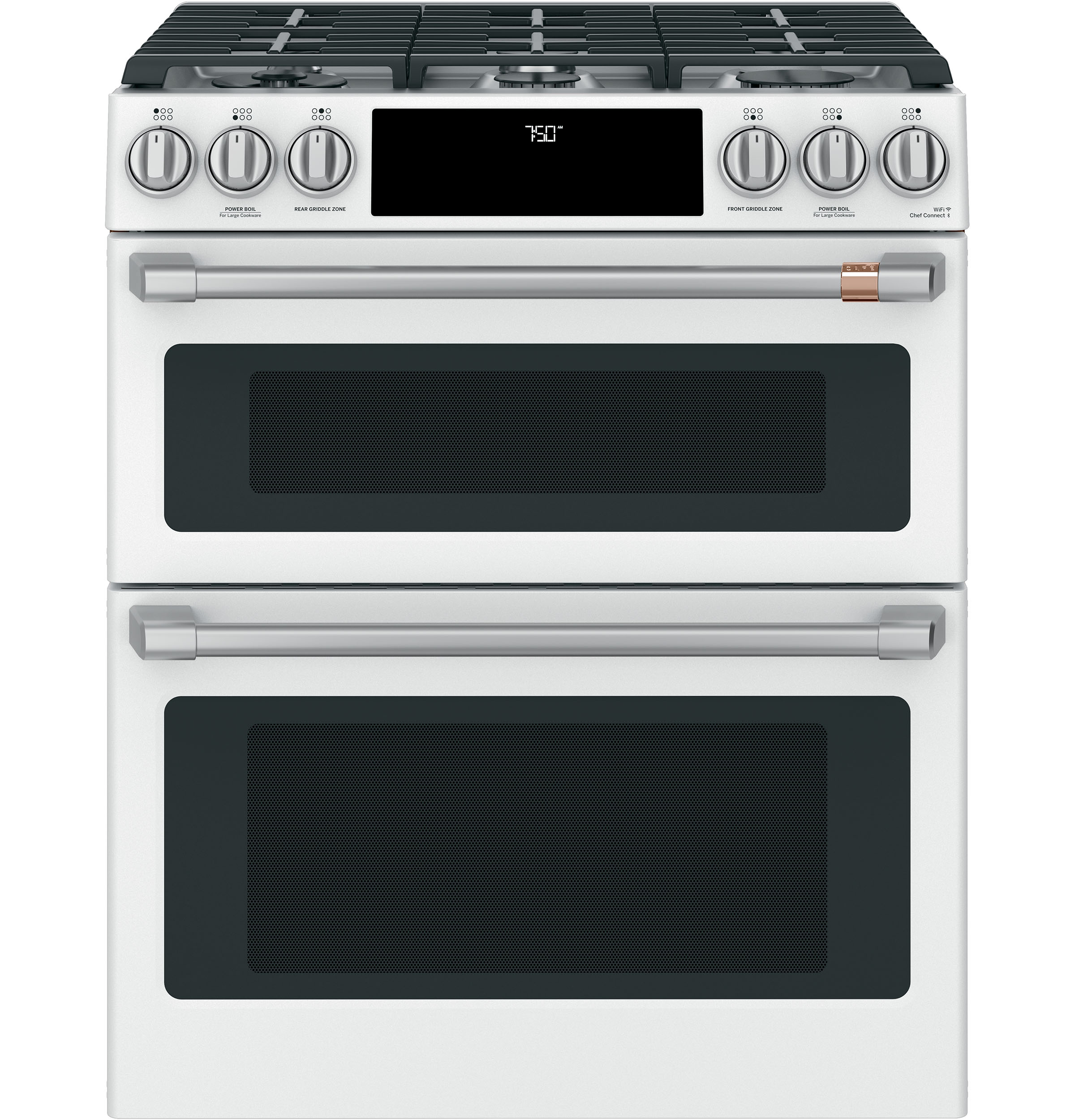 Front Cntrl Gas Knobs,Hndls Brushed Stainless — Not Connectable view 6