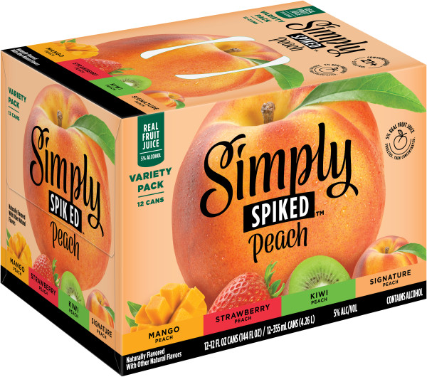 SIMPLY SPIKED PEACH VARIETY PACK