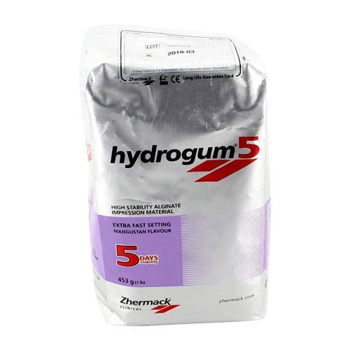 Hydrogum®5 Alginate Extra Fast Set Refill 453g (1 lb) Bag Fruit Flavor