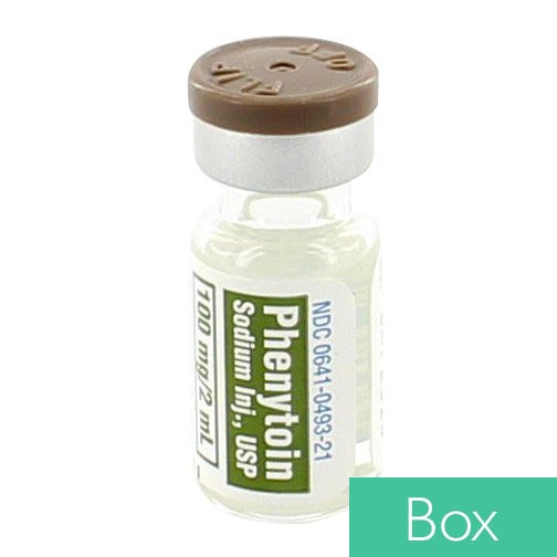 Phenytoin Sodium 50mg/ml 2ml Single Dose Vial - 25/Box