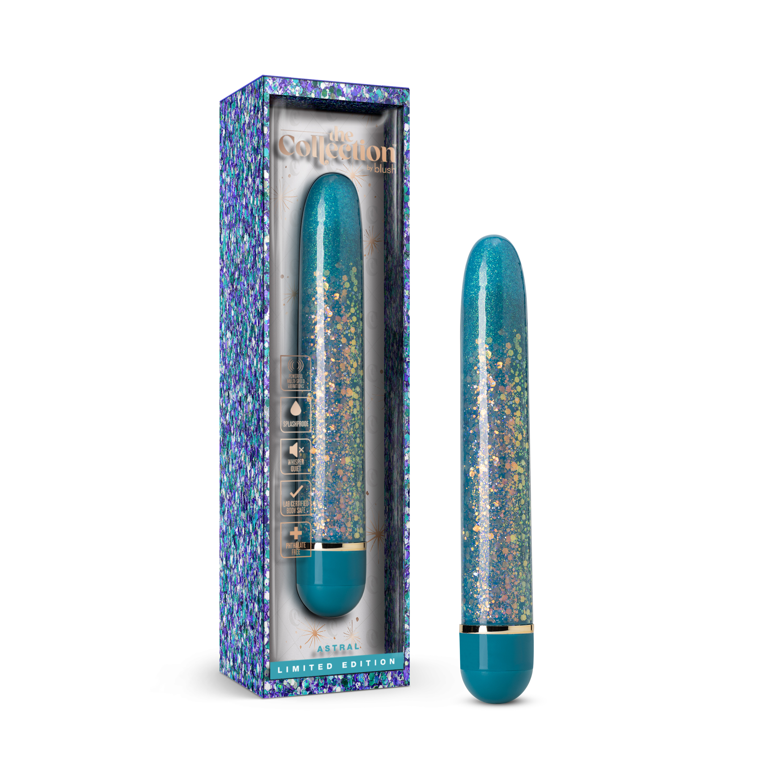 Blush The Collection Astral Teal 7-Inch Vibrator