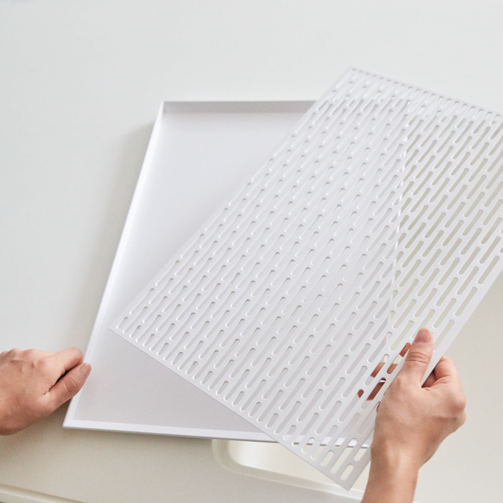 Drainer Mat : Two-Piece Design