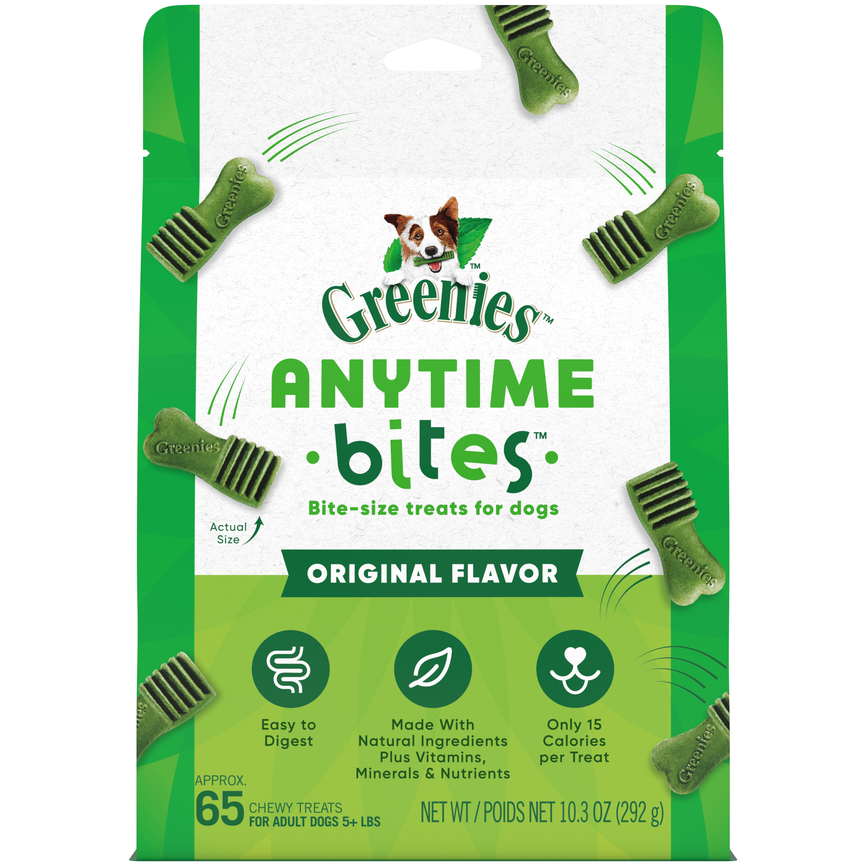 10.34 oz. Greenies Anytime Original - Health/First Aid