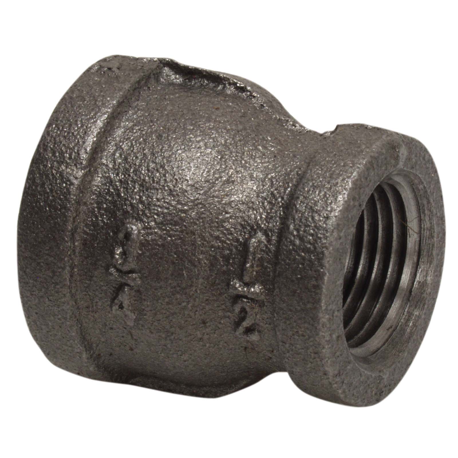 Wolverine Brass® 55169 BLACK IRON COUPLING 3/4X 1/2FIP