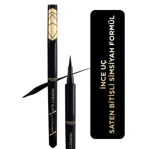 l'oréal paris perfect slim by superliner siyah eyeliner