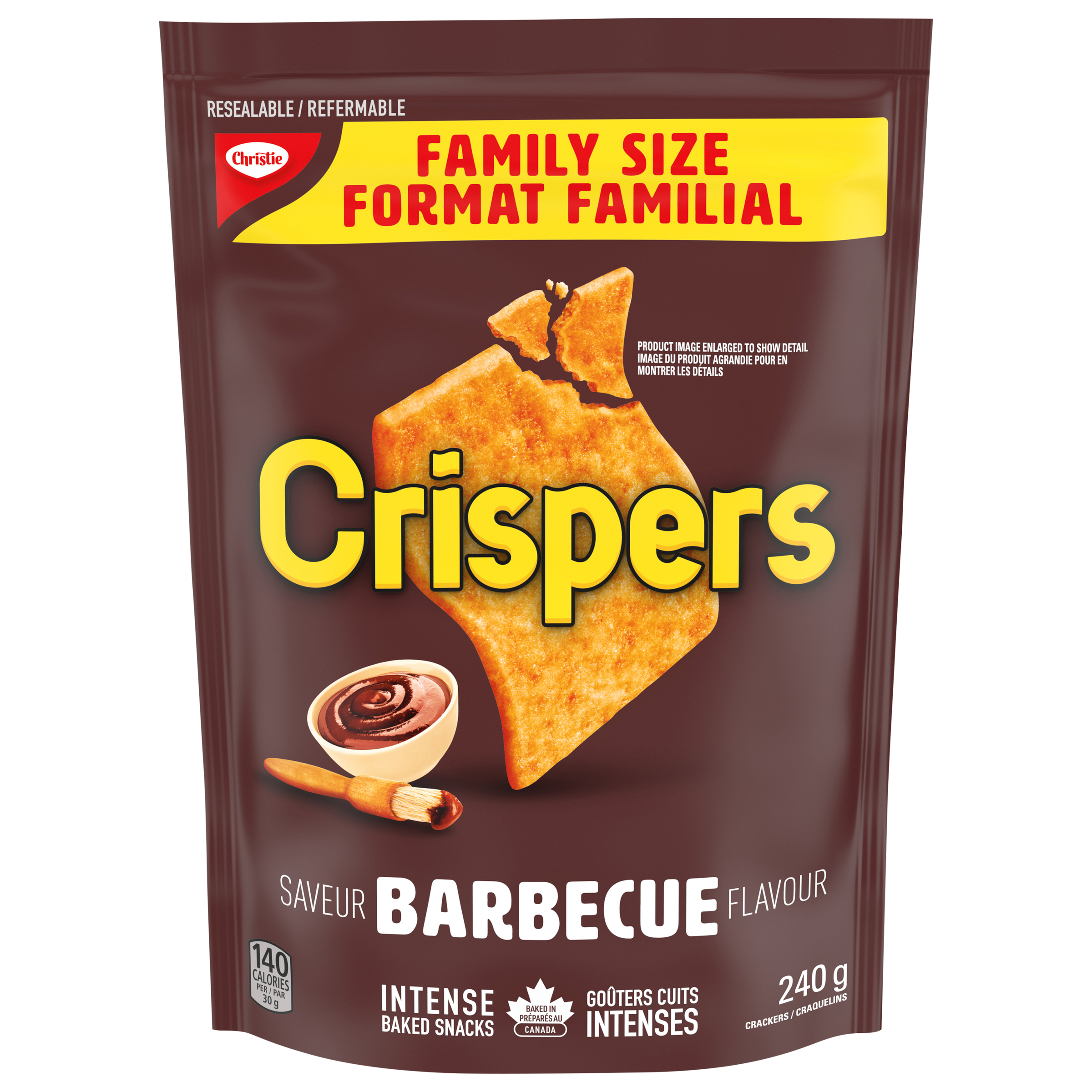 Crispers Barbecue Crackers 240 G